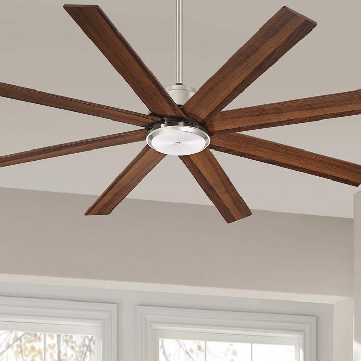 60 The Strand Brushed Nickel Ceiling Fan 24j16 Lamps Plus