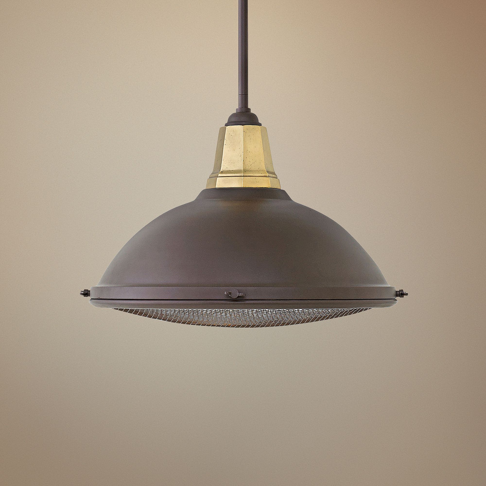 Hinkley Barstow 16 1/4" Wide Buckeye Bronze Pendant Light