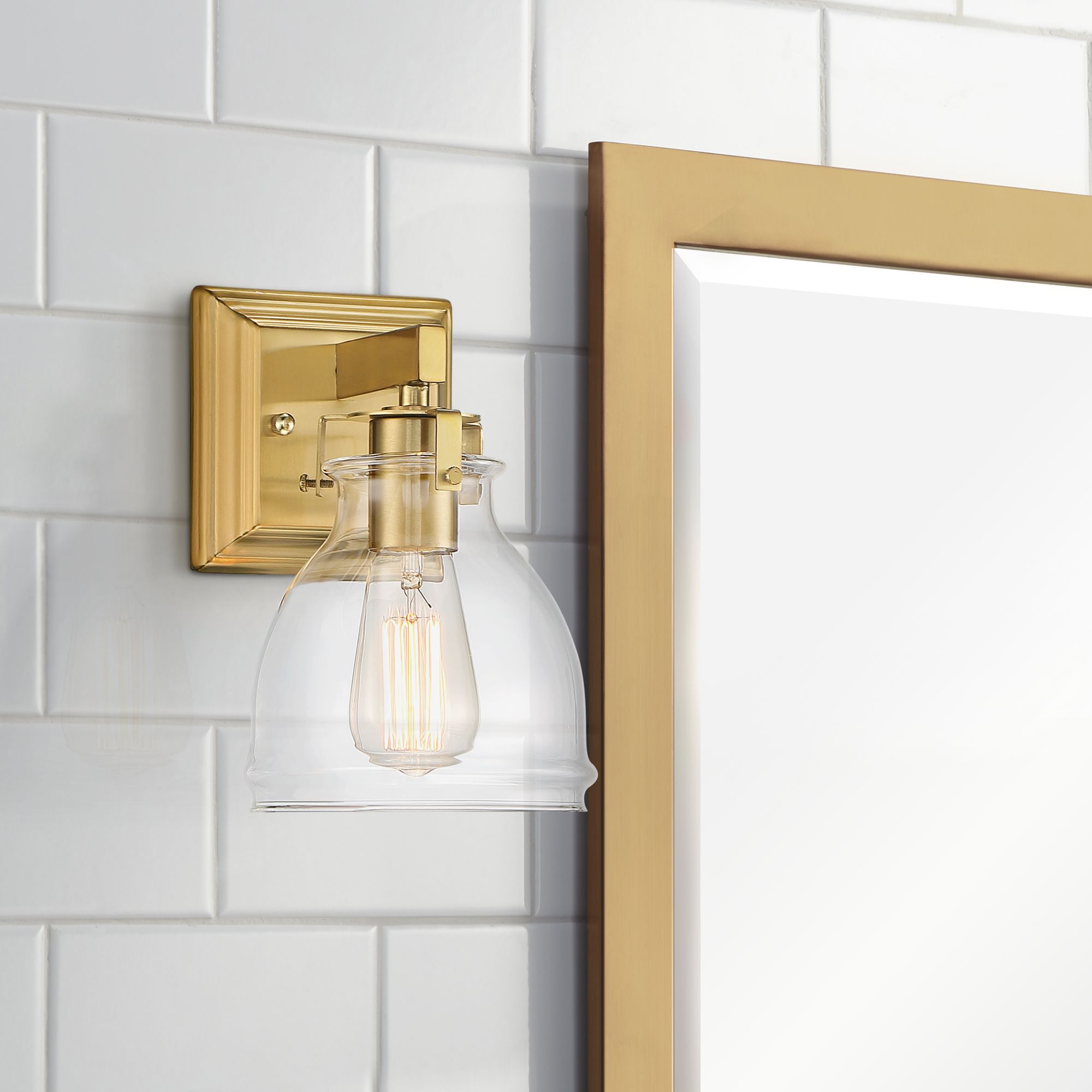 Possini Euro Bellis 9" High Soft Gold Wall Sconce