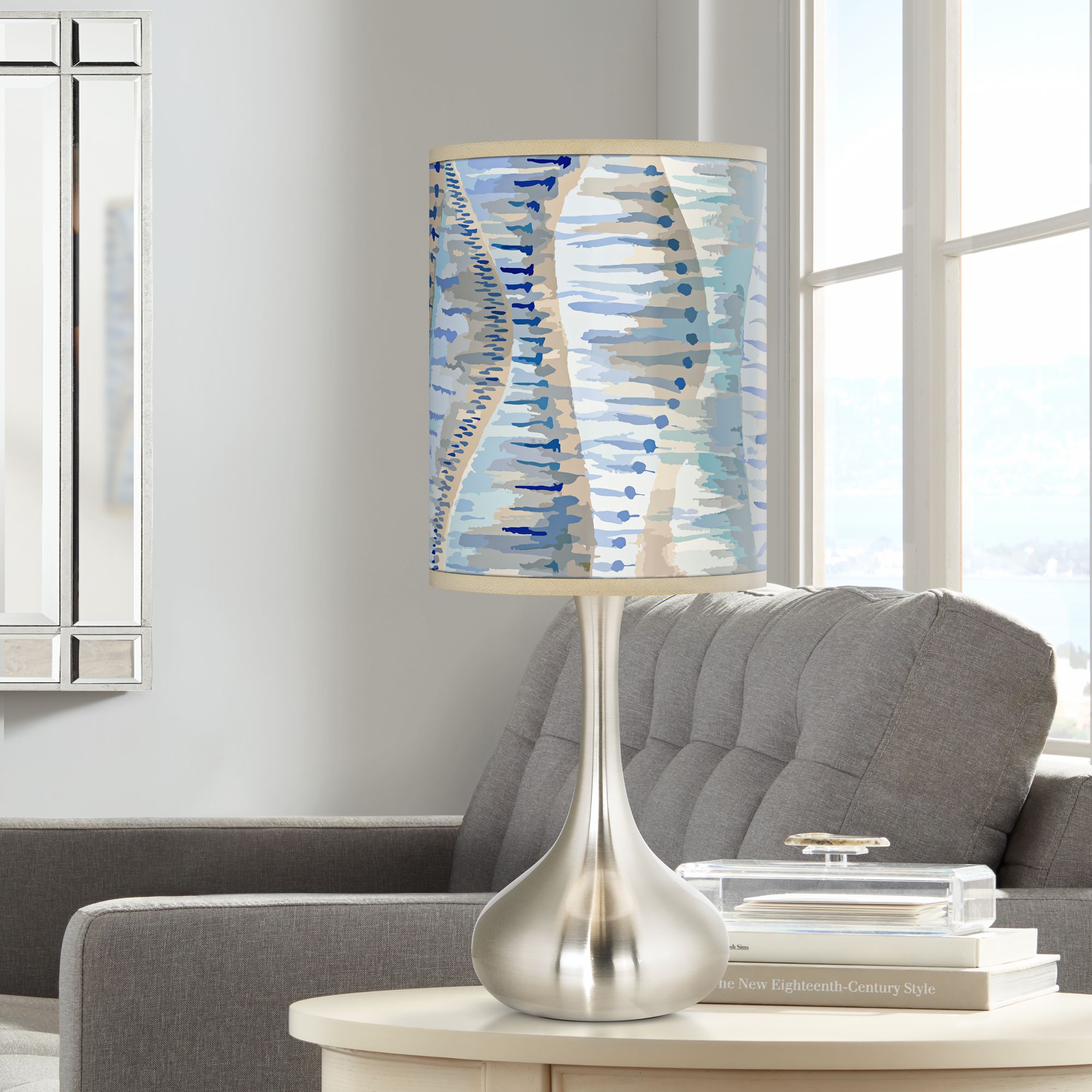 Siren Giclee Droplet Table Lamp