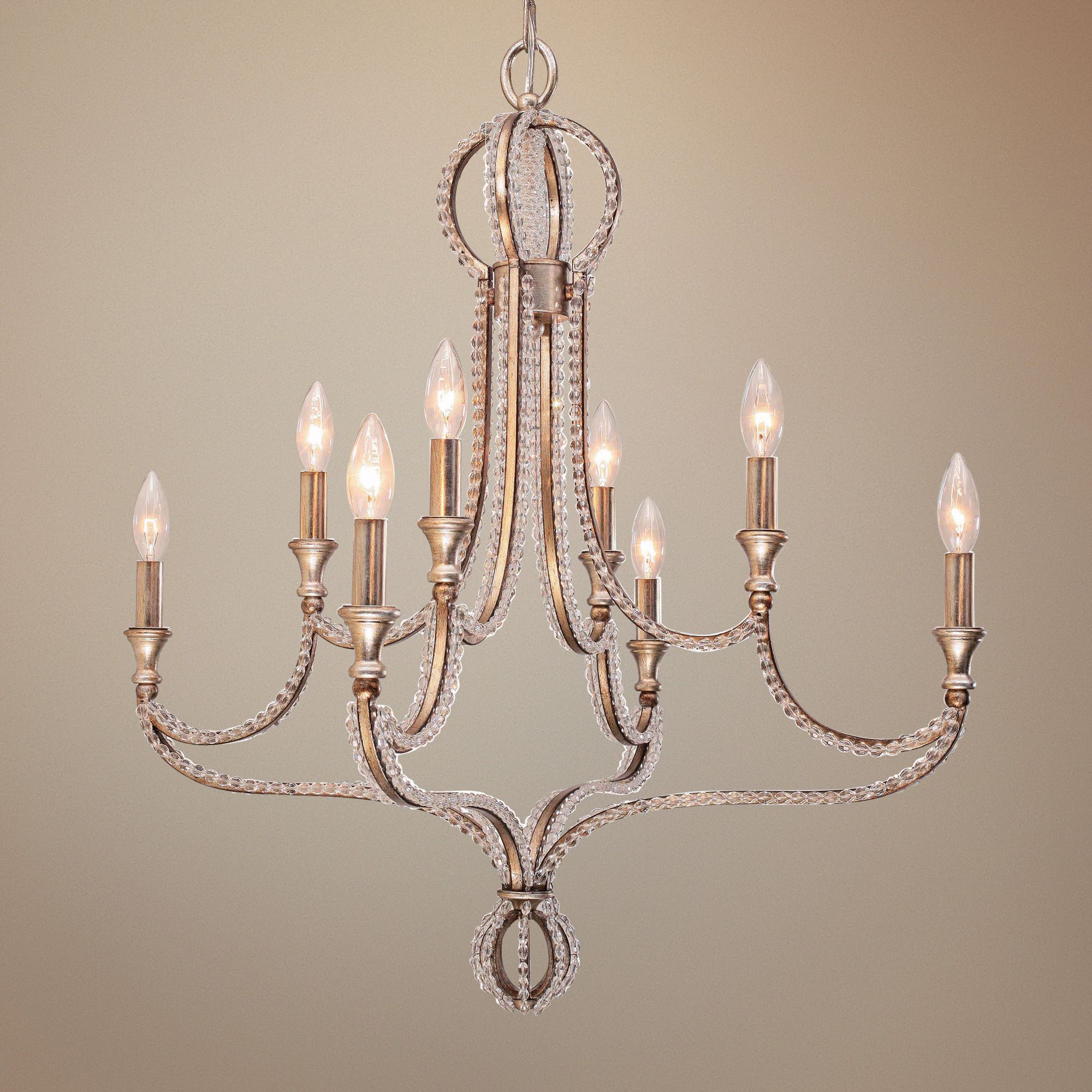 Garland 28" Wide Twilight Crystal Chandelier