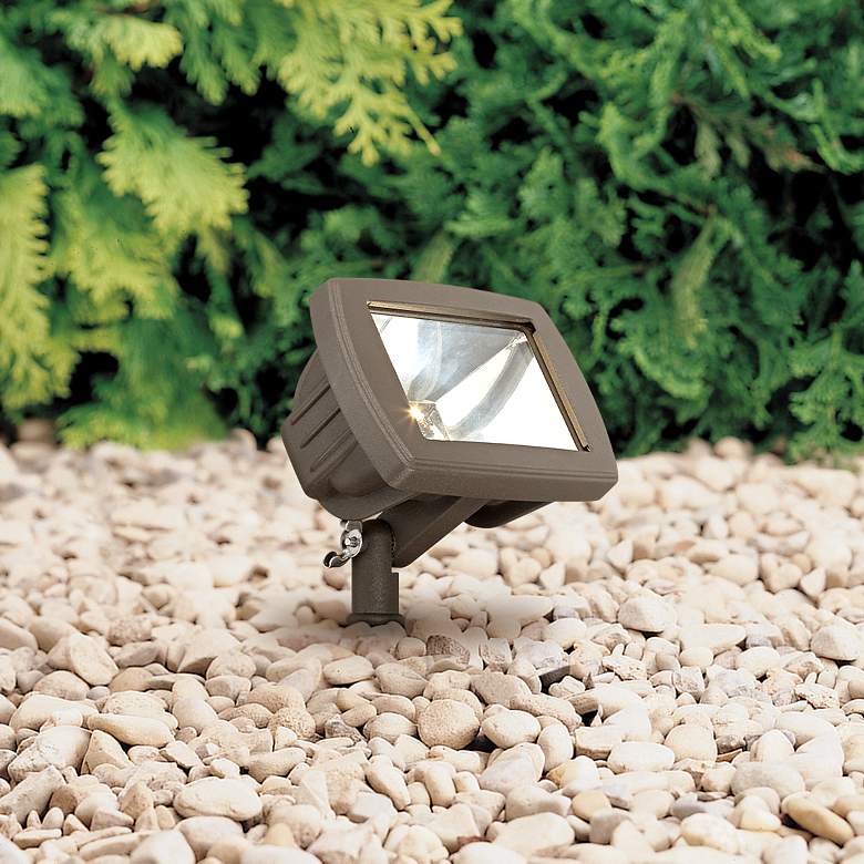 John Timberland Bronze Low Voltage LED Landscape Flood Light
