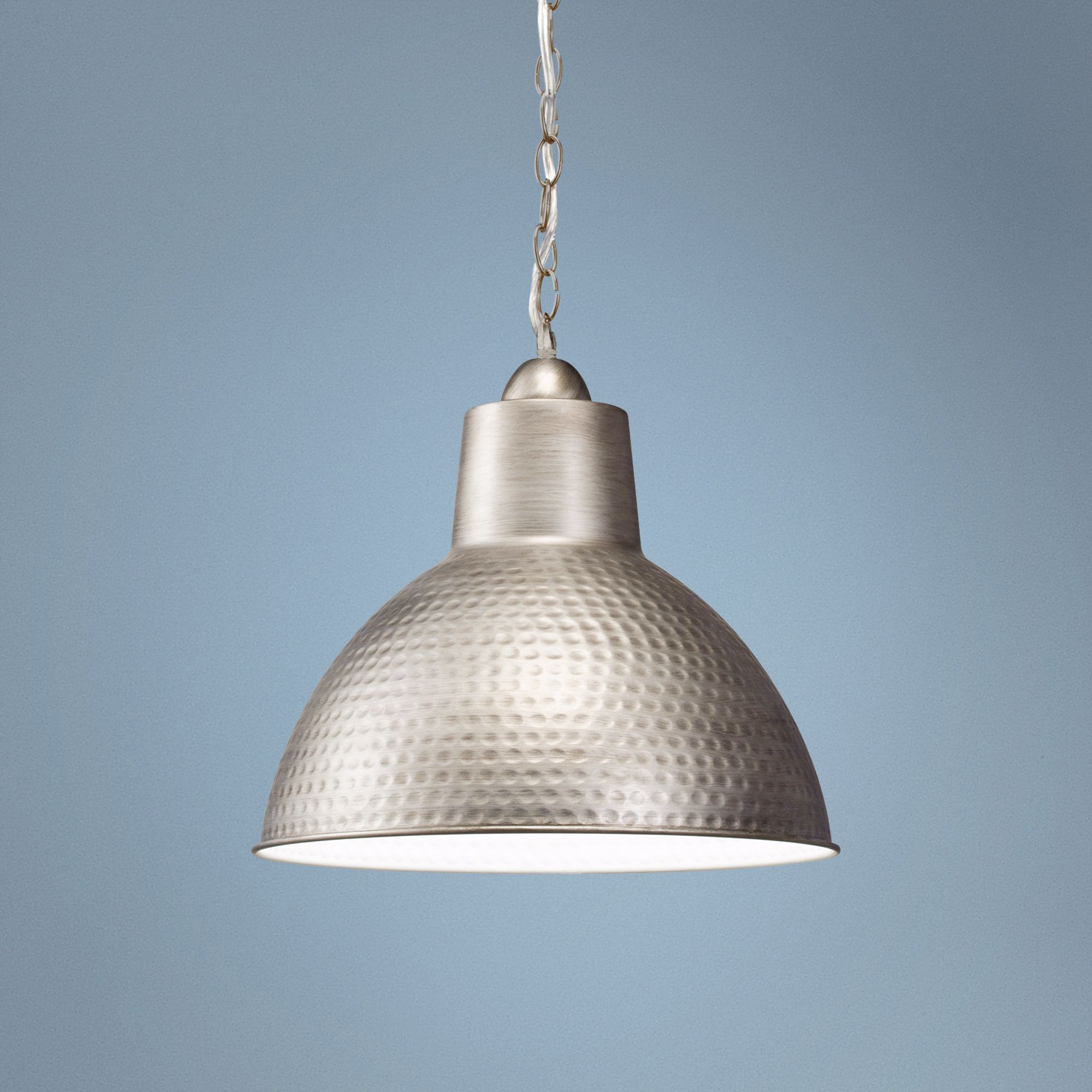 Kichler Missoula 13 1/2" Wide Antique Pewter Pendant