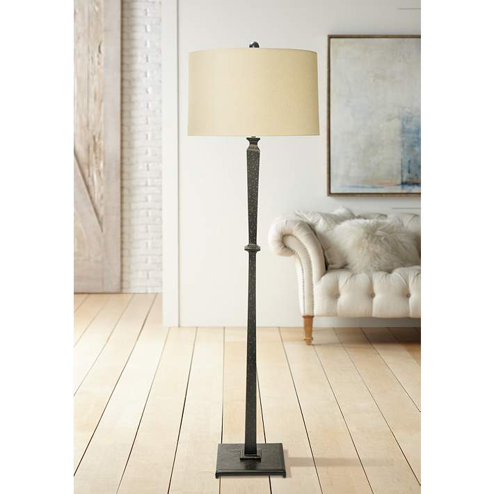 Natural Light Round Up Floor Lamp With, Natural Light Floor Lamp