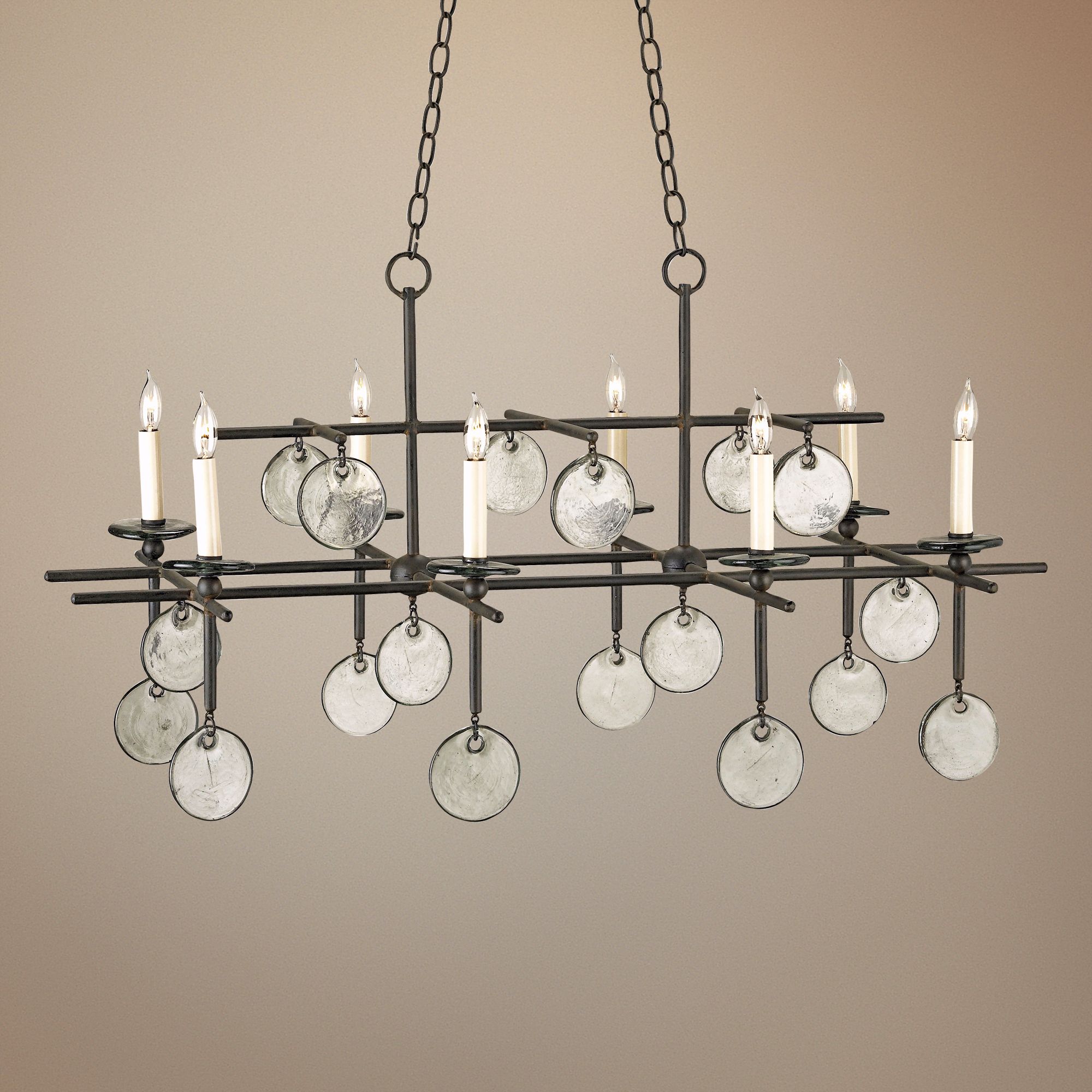 Currey and Company Sethos 8-Light 42" Wide Chandelier