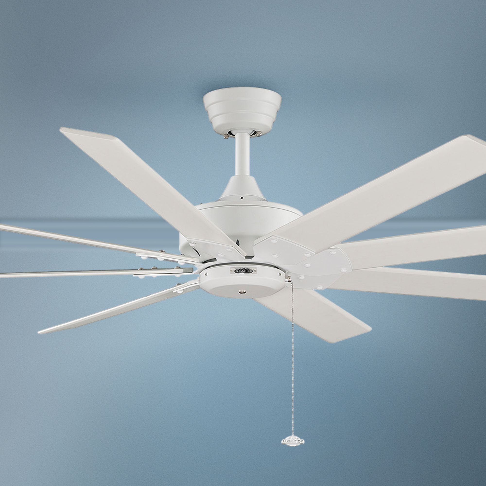 63 Fanimation Levon Matte White Ceiling Fan 2j118 Lamps Plus