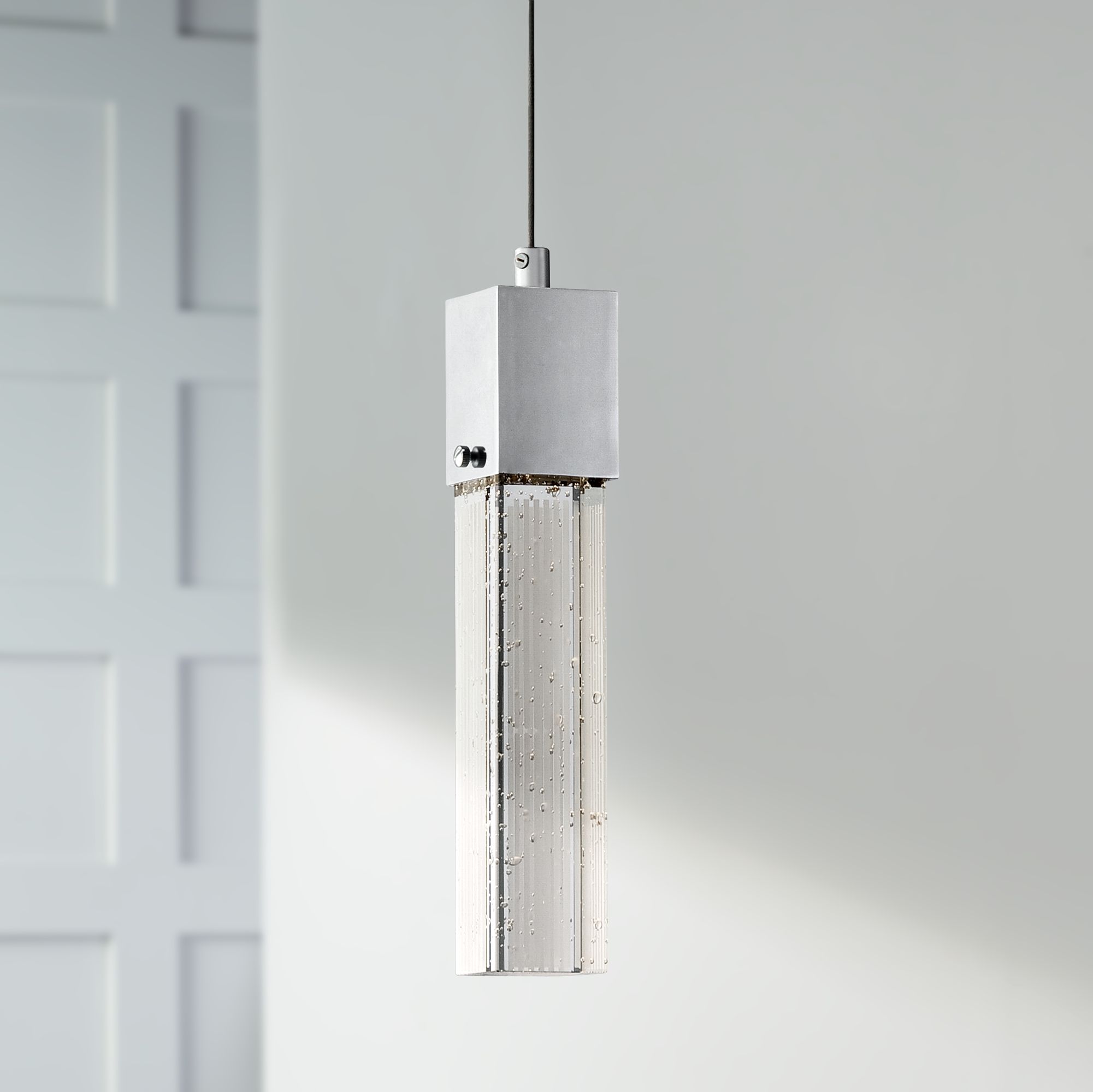 Possini Euro Design Tinela 2 1/2â€W Glass LED Mini Pendant