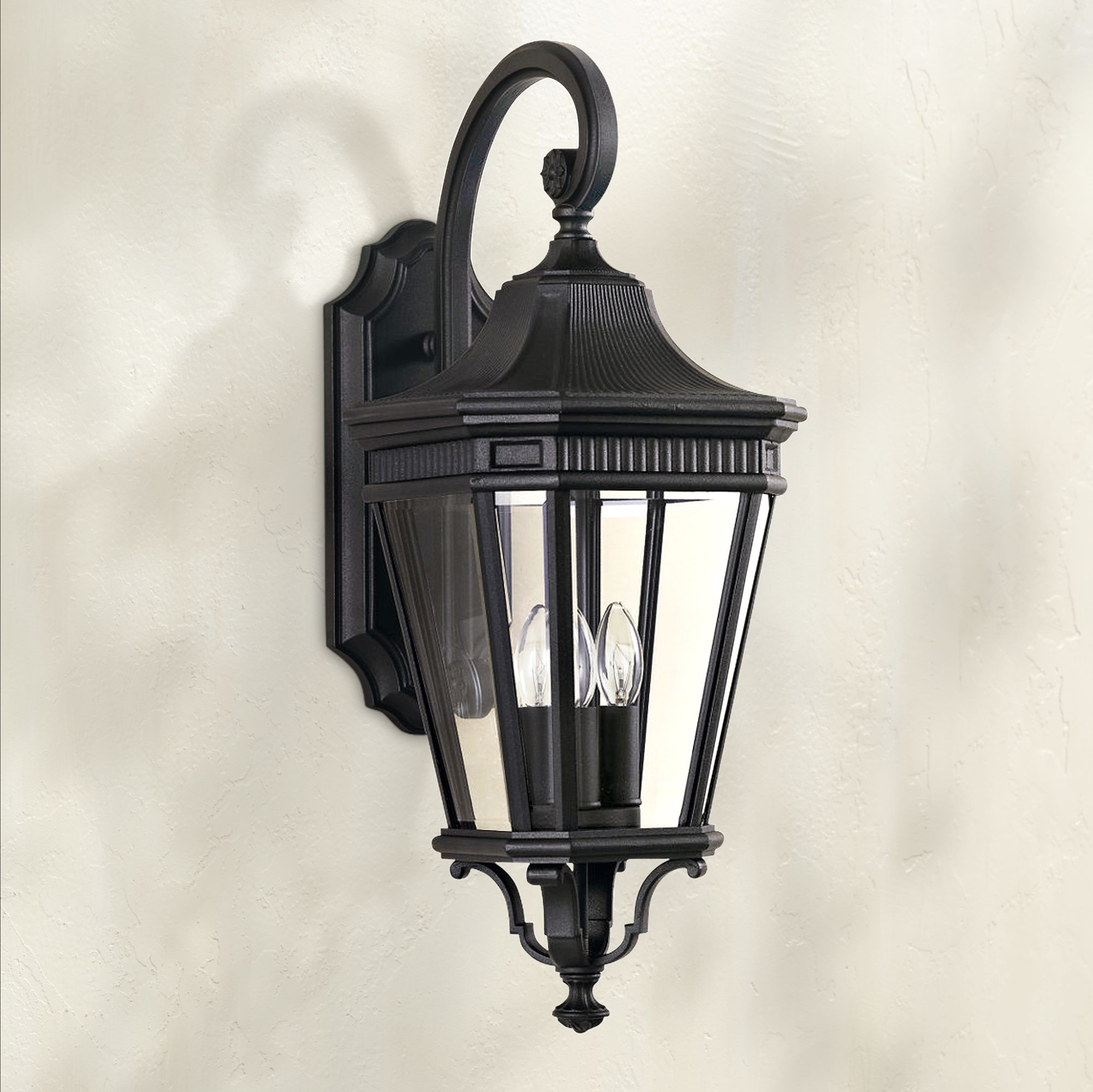 Feiss Cotswold Lane 23 3/4"H Black Outdoor Wall Light