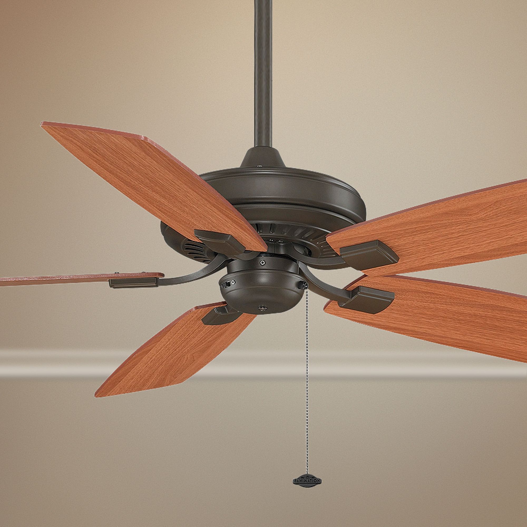 52 Edgewood Decorative Oil Rubbed Bronze Ceiling Fan 2w753
