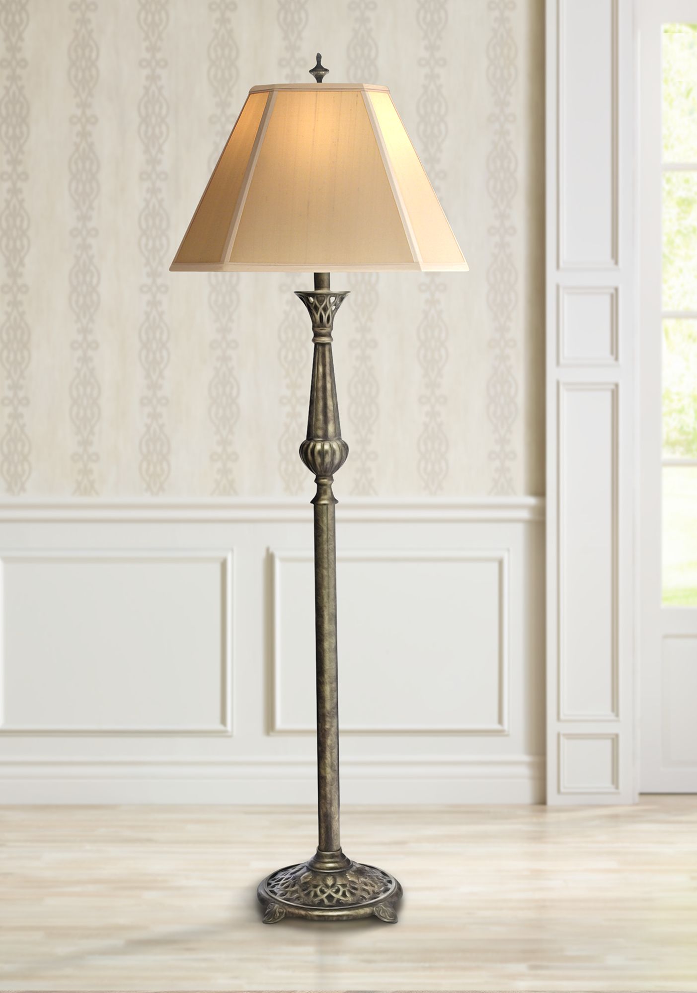 traditional floor lamp