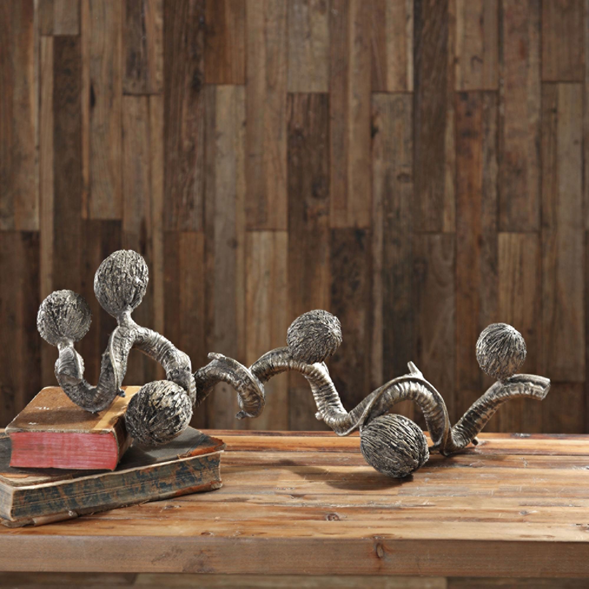 Uttermost Gon Kaduru Bronze Patina 25" Wide Figurine