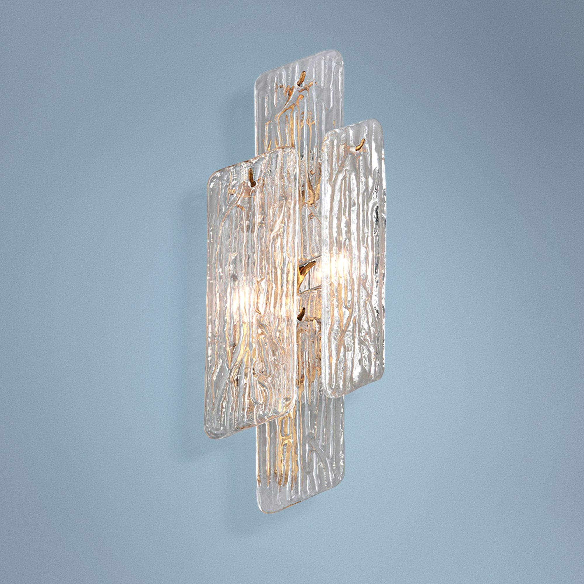 Corbett Piemonte 20" High Royal Gold Wall Sconce