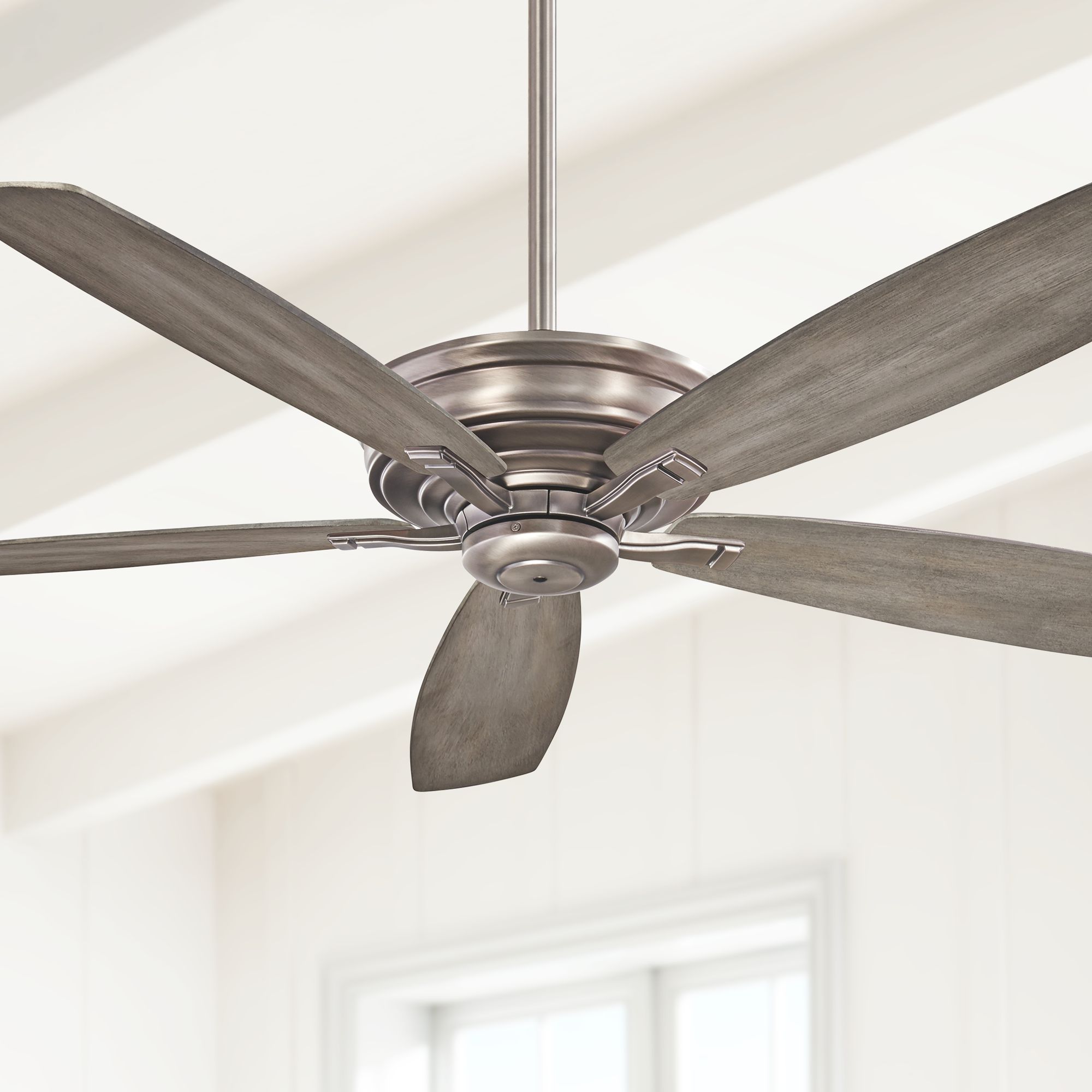52" Minka Aire Kafe Burnished Nickel Ceiling Fan