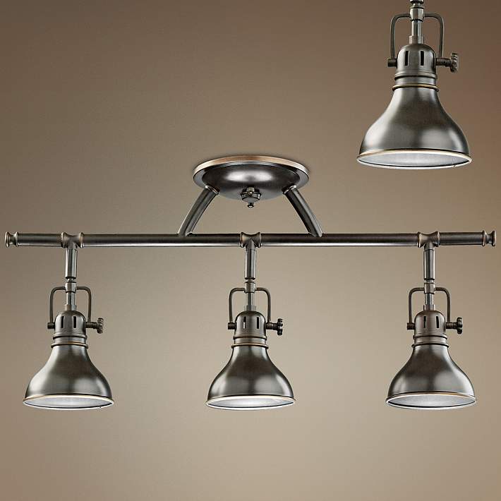 Kichler Olde Bronze Halogen Swivel Ceiling Fixture