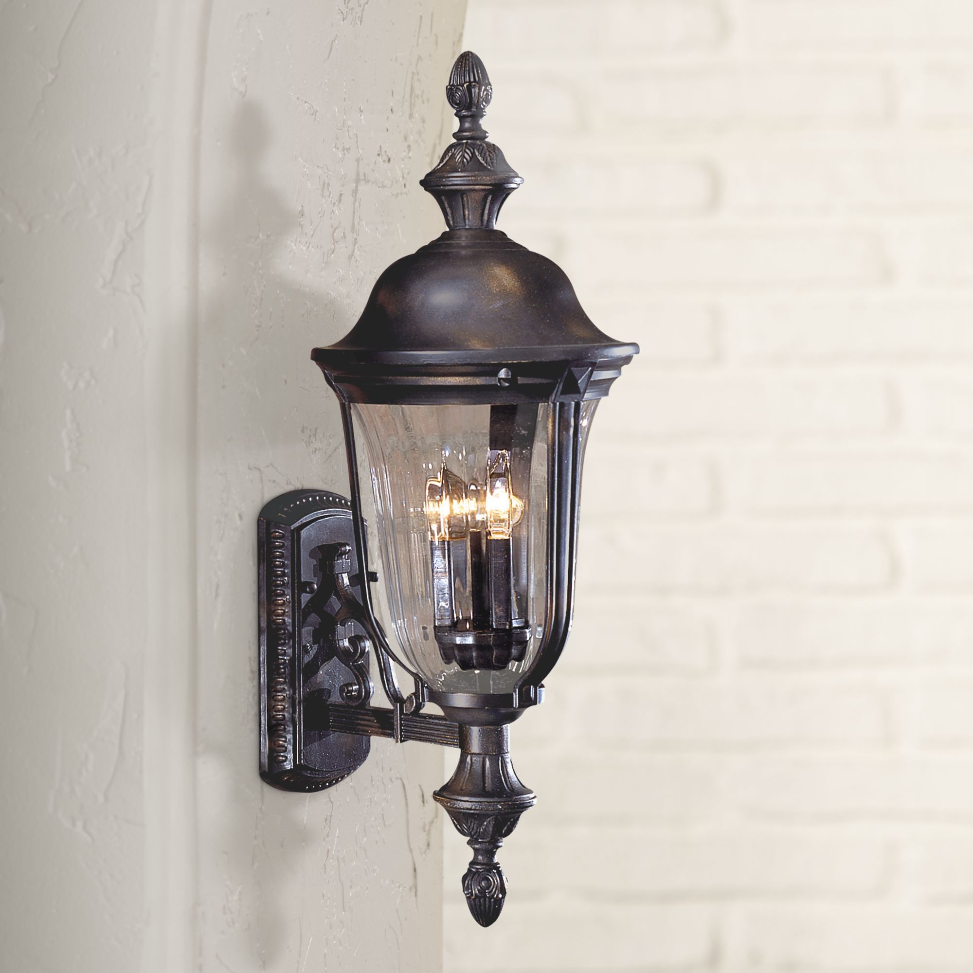 Morgan Park Collection Outdoor 26" High Wall Lantern