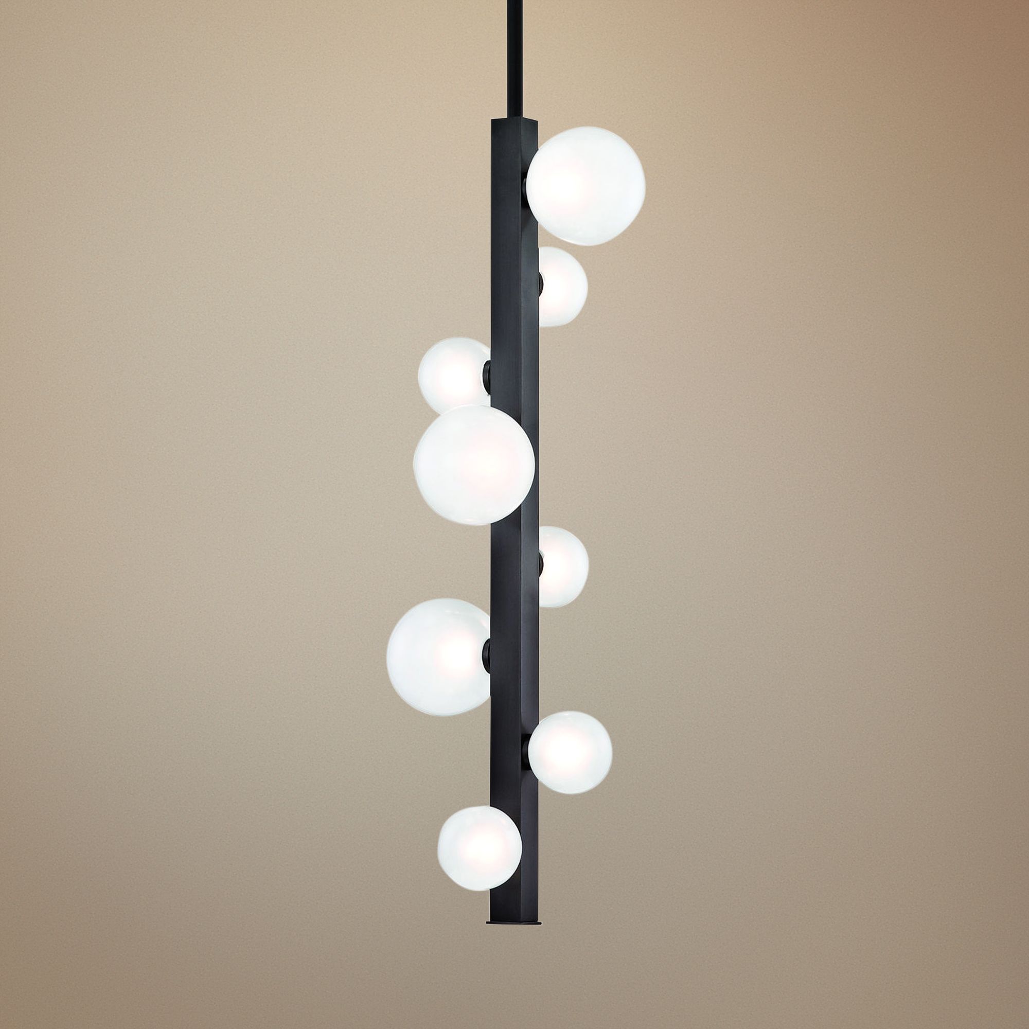 Hudson Valley Mini Hinsdale 11"W Bronze 8-LED Pendant