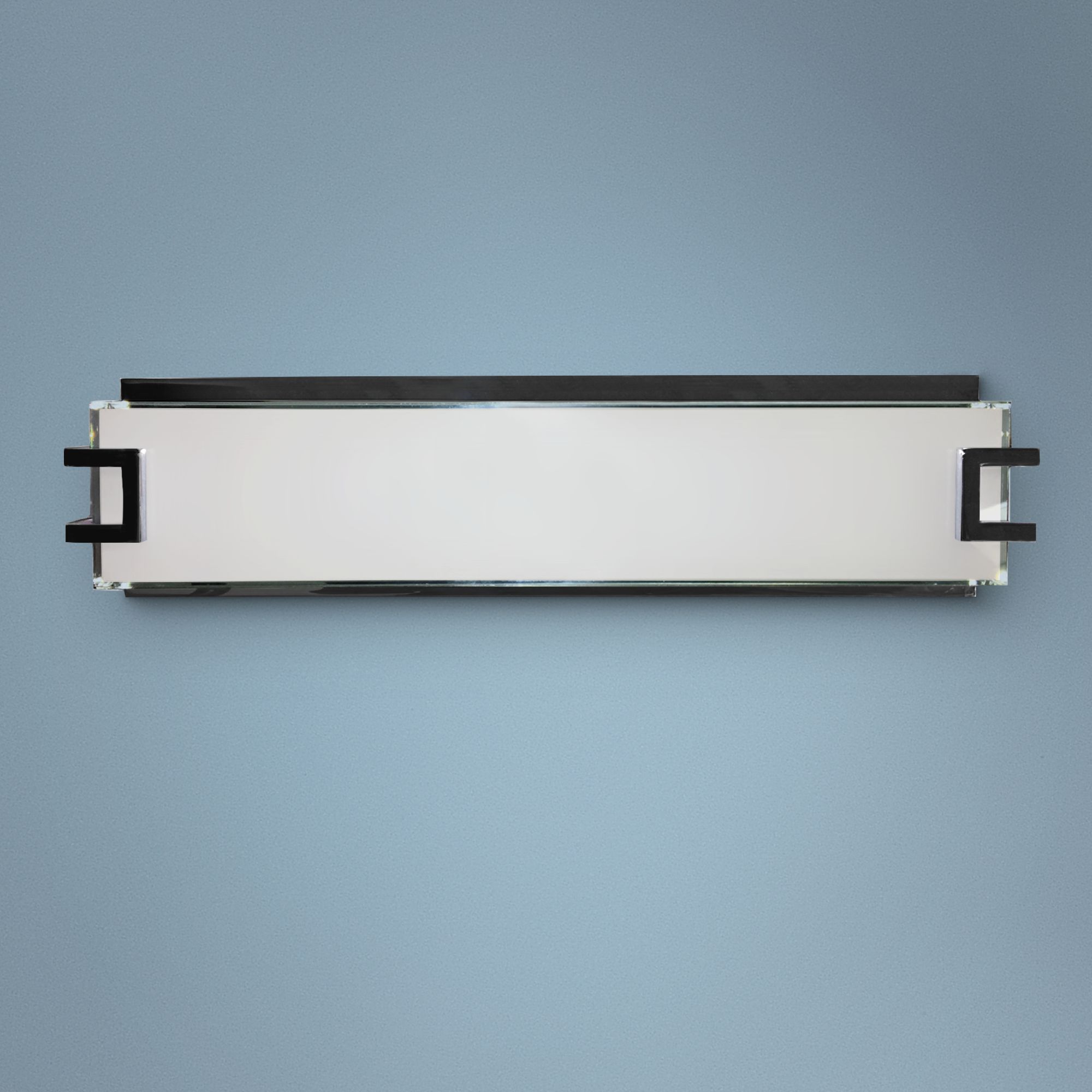 Ryder 18 1/4" Wide Chrome LED Bath Light