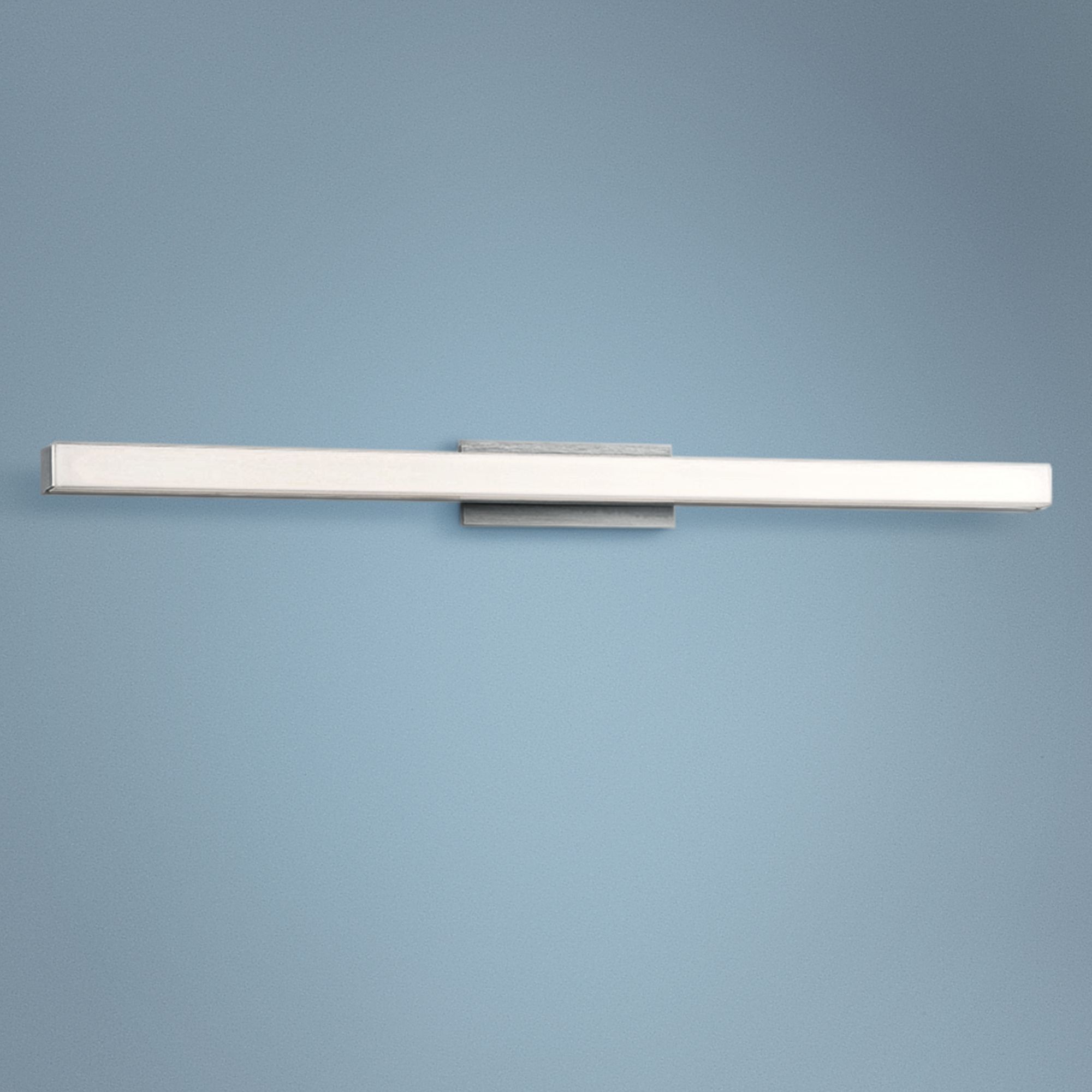 dweLED Brink 36" Wide Brushed Aluminum 3000K LED Bath Light