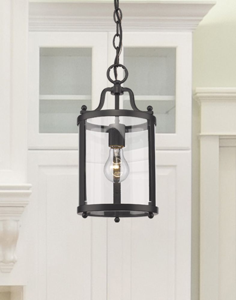 Payton 7 1/4" Wide Black Mini Pendant