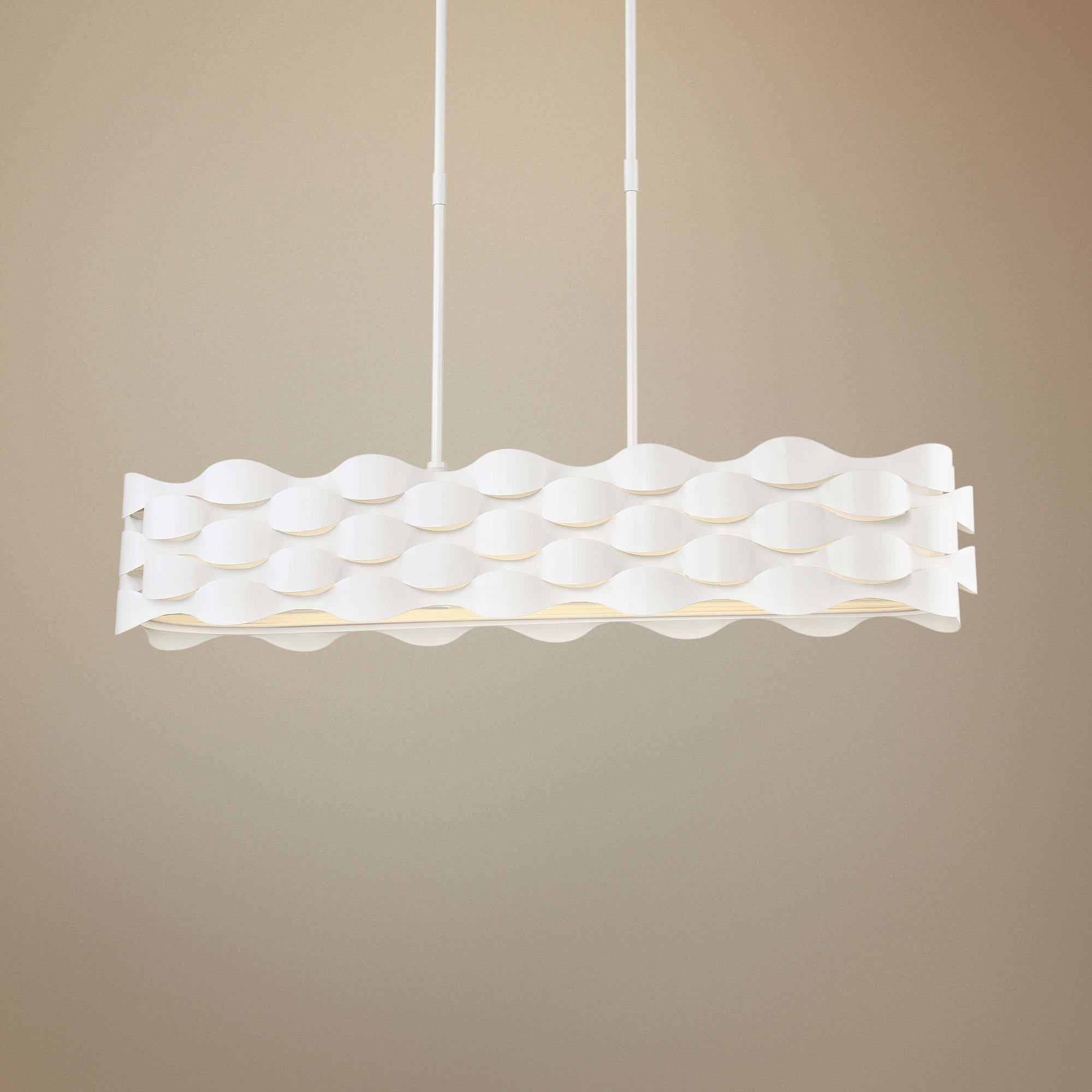 Coastal Current 38 3/4"W LED Kitchen Island Light Pendant