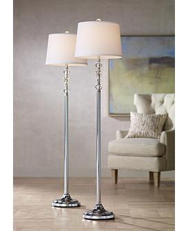 Floor Lamp Sets Matching Table, Matching Brass Floor And Table Lamps