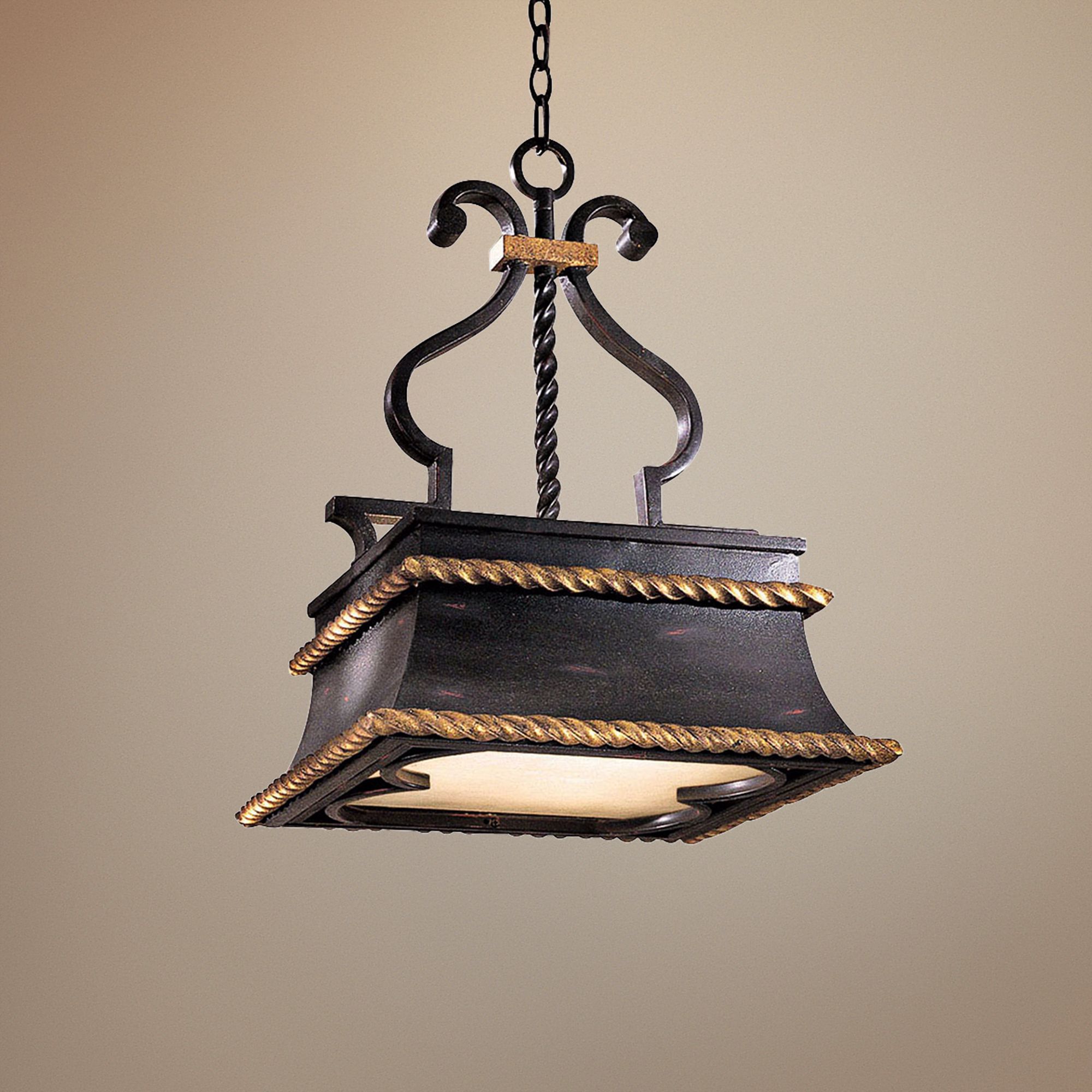Metropolitan Montparnasse 17" Wide French Black Pendant
