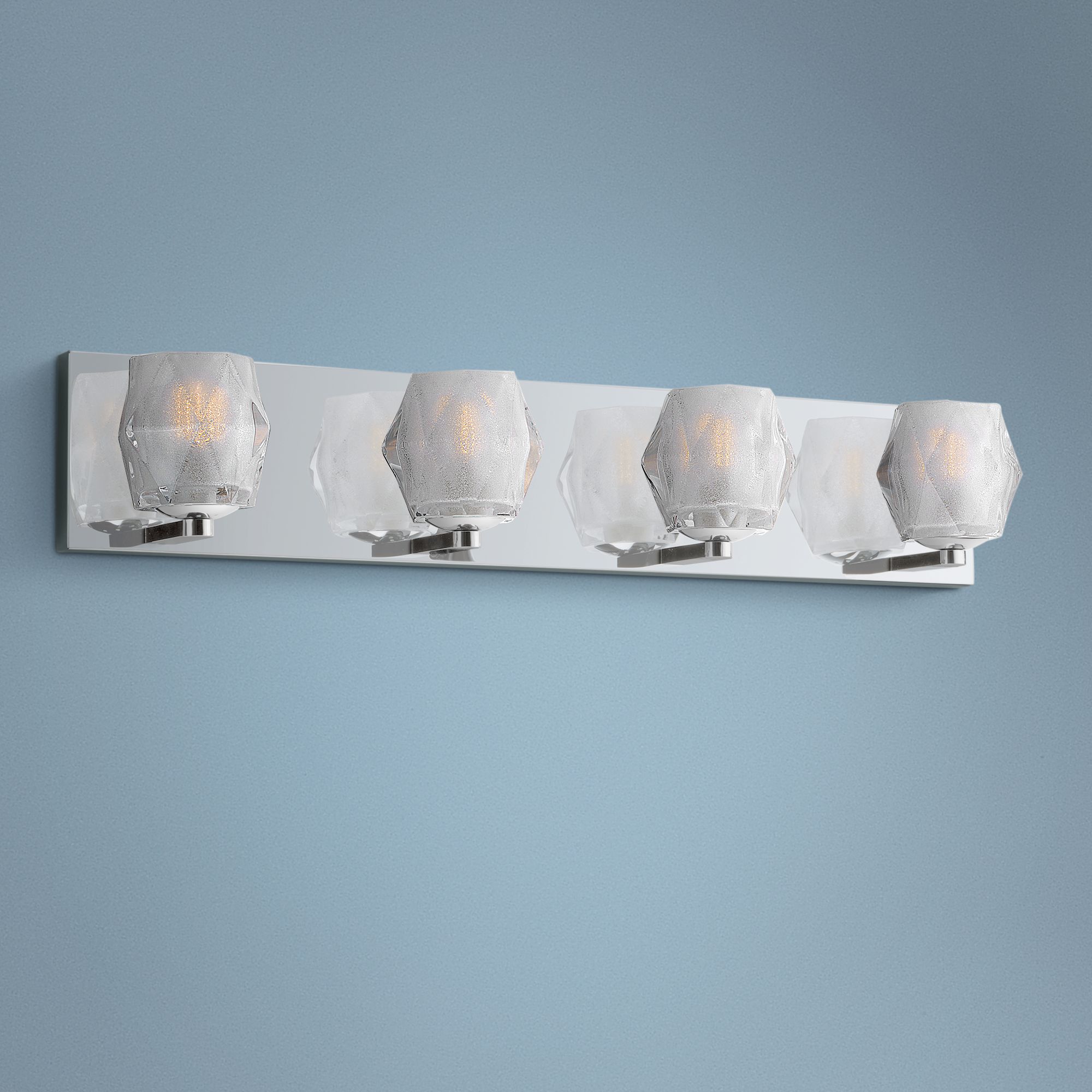 Maxim Peak 26" Wide Polished Chrome 4-LED Bath Light