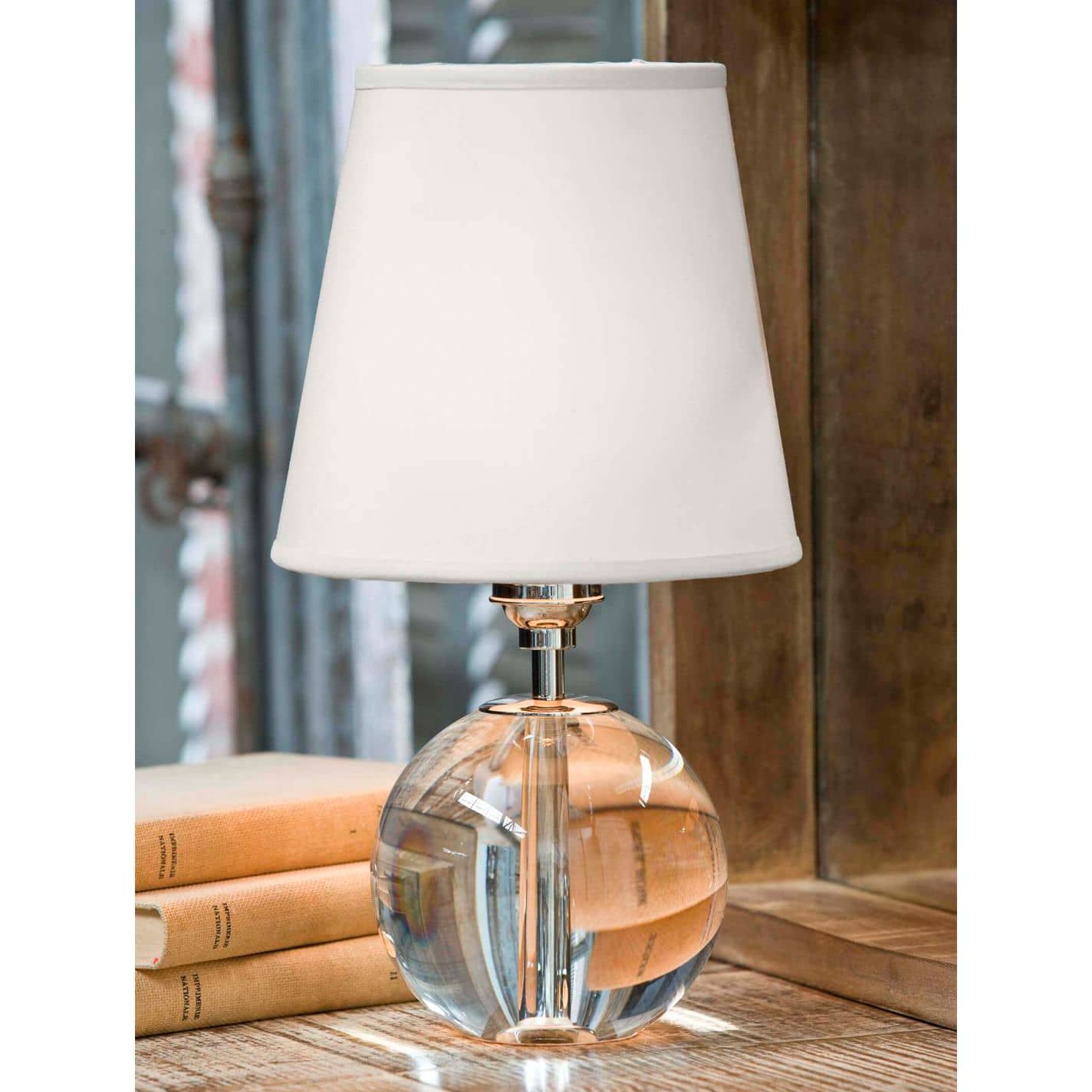 Regina Andrew Lynch Crystal Sphere 15"H Accent Table Lamp