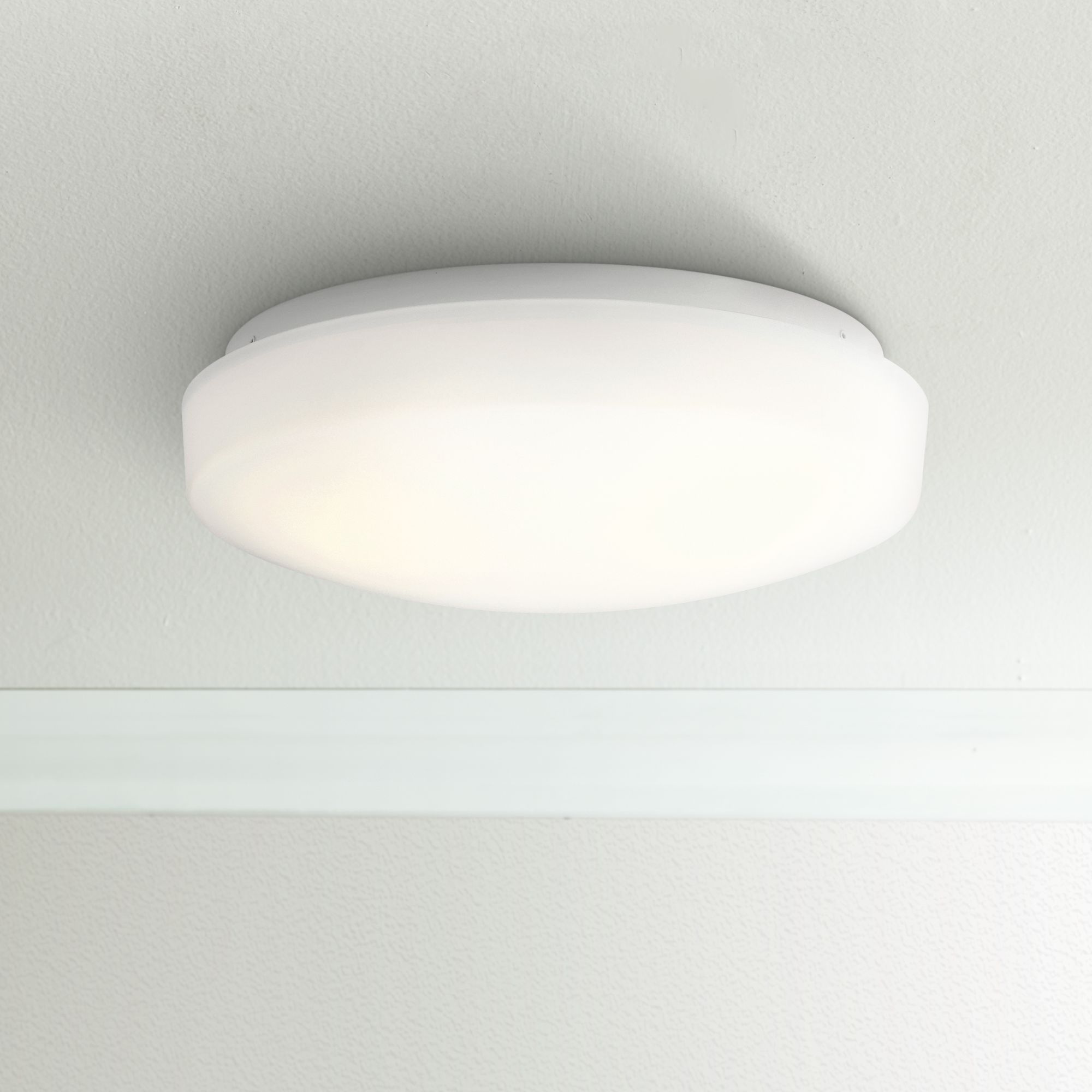 Kichler Ceiling Space 10 3/4" Wide White LED Light