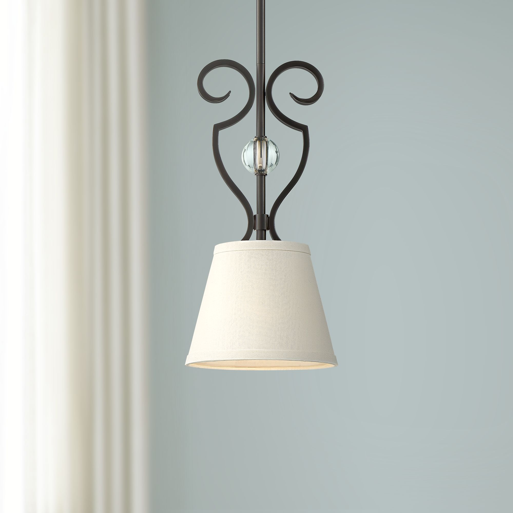 Westbrook 7 3/4" Wide Antique Bronze Mini Pendant