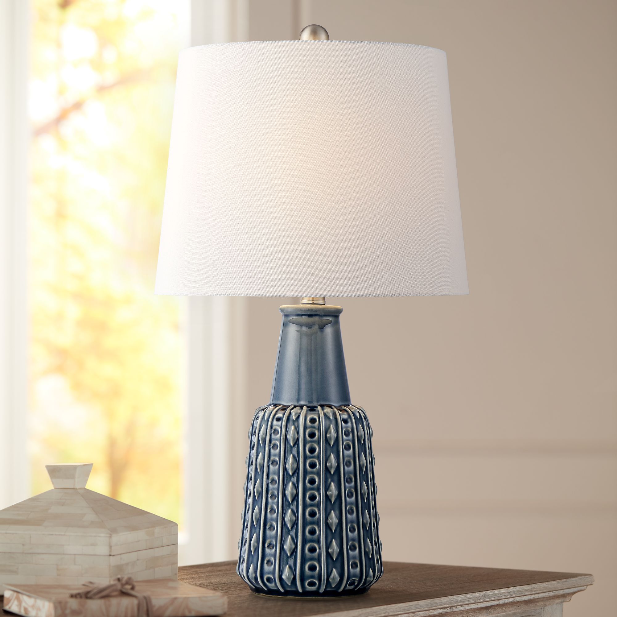 Shelly Ceramic Accent Table Lamp