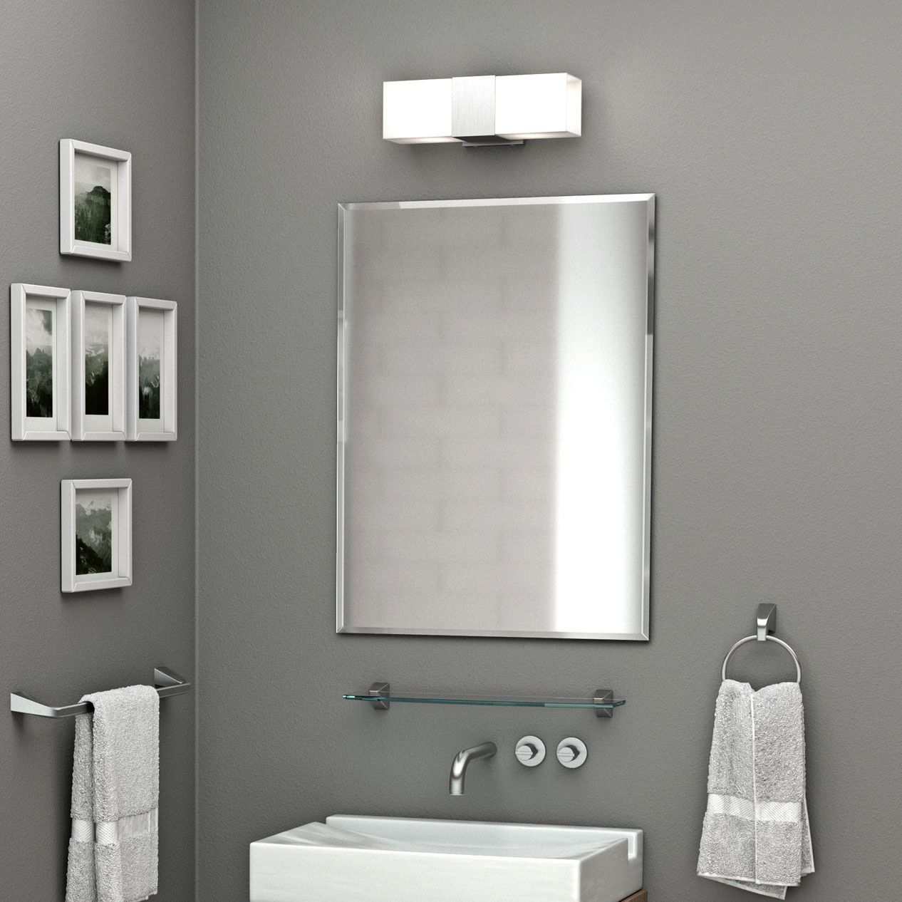 How To Mount A Mirror Flush The Wall Mirror Ideas