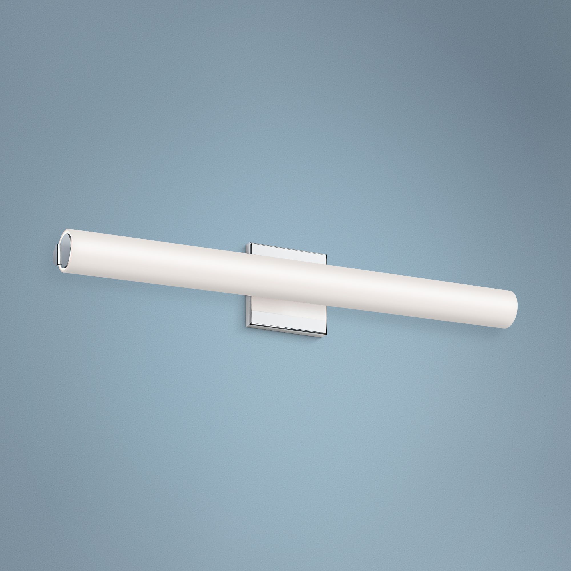 Sonneman Tubo Slim 24"W Polished Chrome LED Bath Light