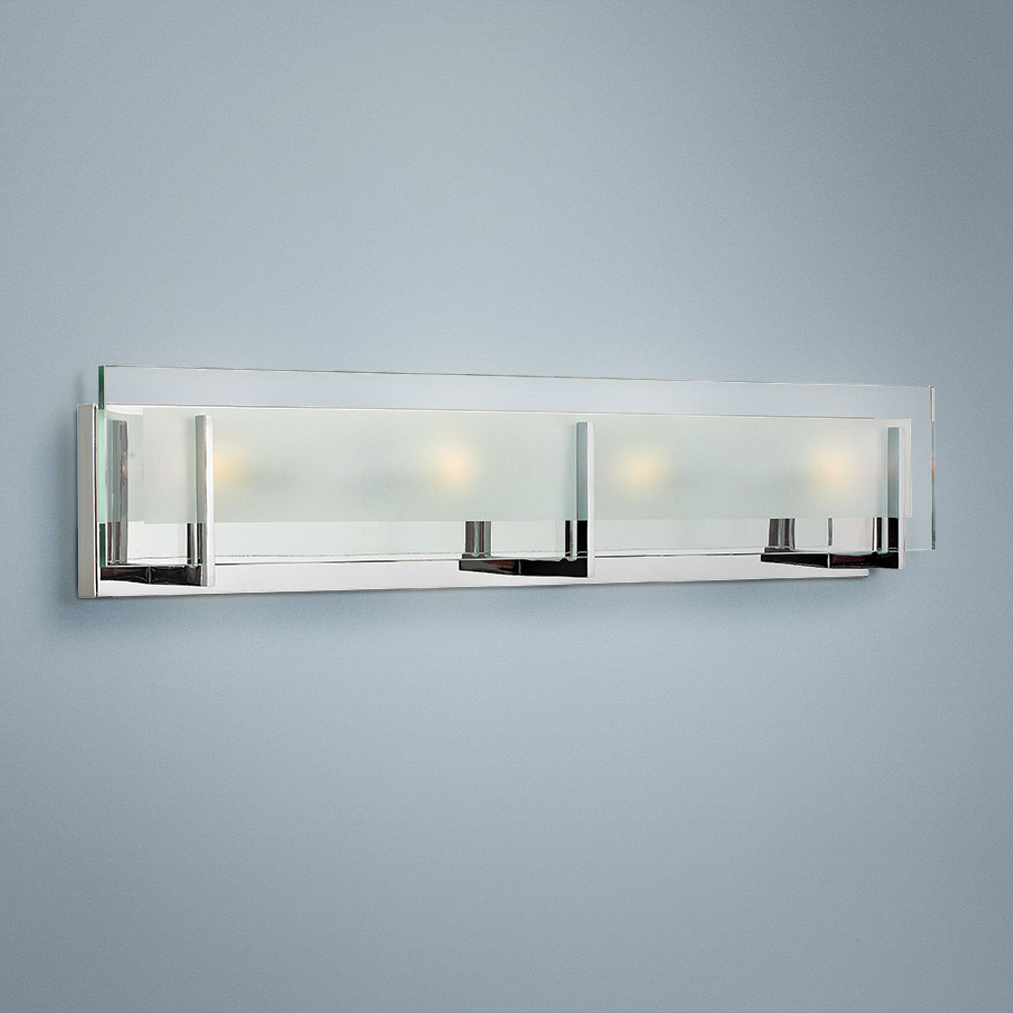 Hinkley Latitude 26" Wide Chrome Bath Light