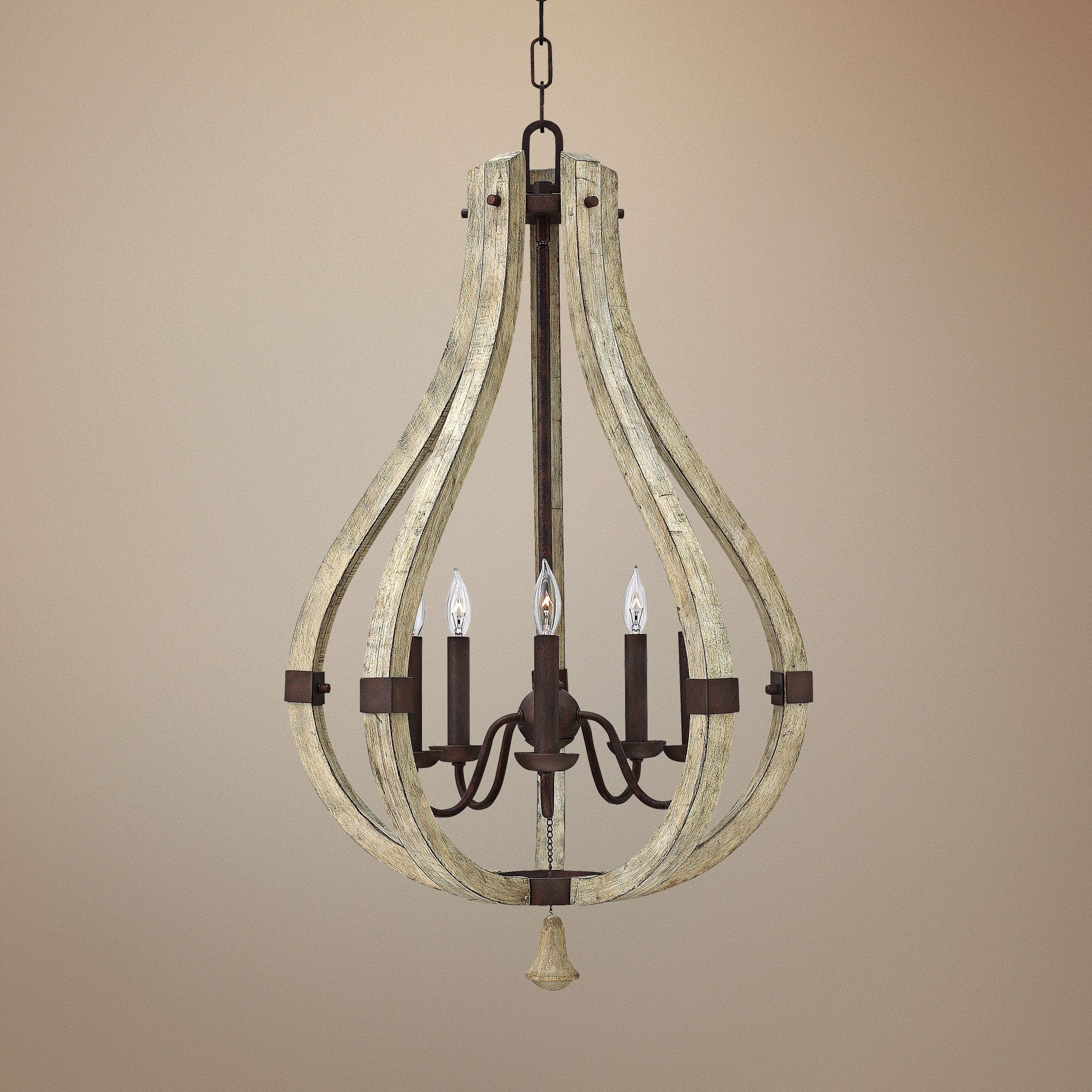 Fredrick Ramond Middlefield 20" Wide Rustic Chandelier