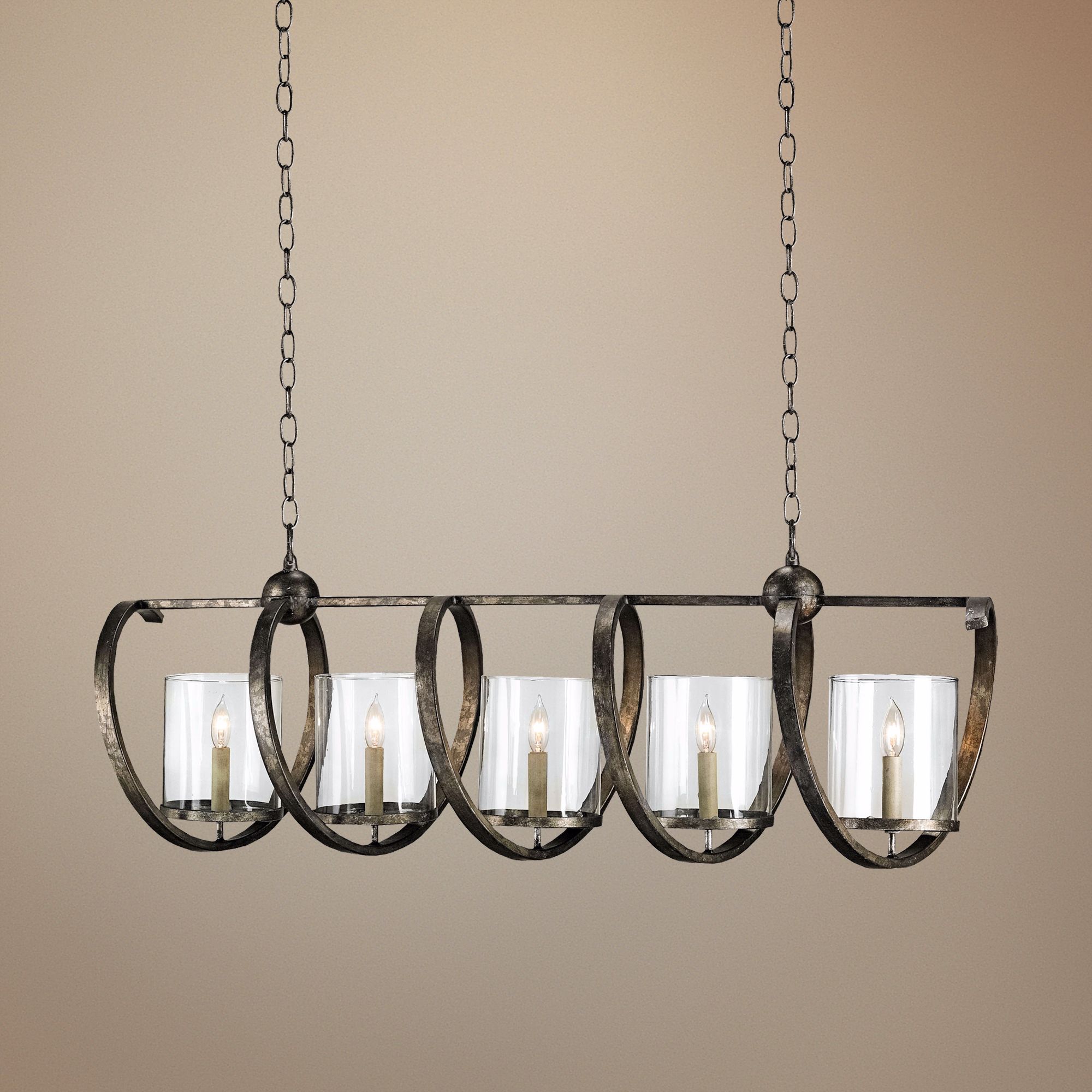 Currey and Company Maximus 47" Wide Bronze Chandelier