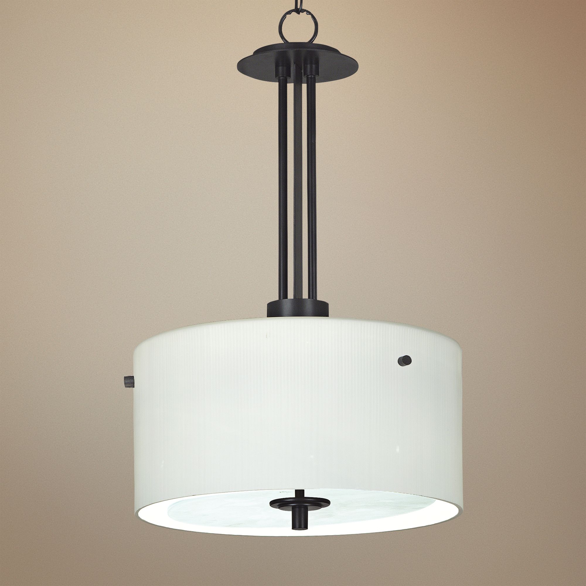 Particle Collection 16" Wide Graphite Pendant Light