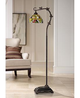 Bronze Tiffany Task Reading Floor Lamps Lamps Plus