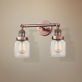 Copper Industrial Bathroom Lighting, Copper Vanity Light Fixture