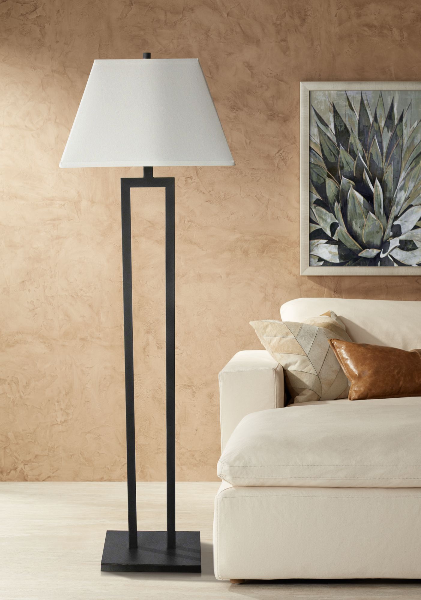 Amari Bronze Metal Floor Lamp – Stylish Modern Home Lighting