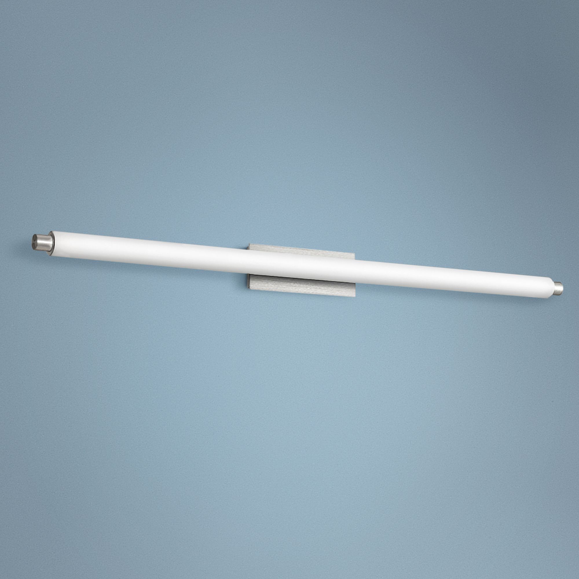 dweLED Vista 38 1/2" Wide Brushed Aluminum LED Bath Light