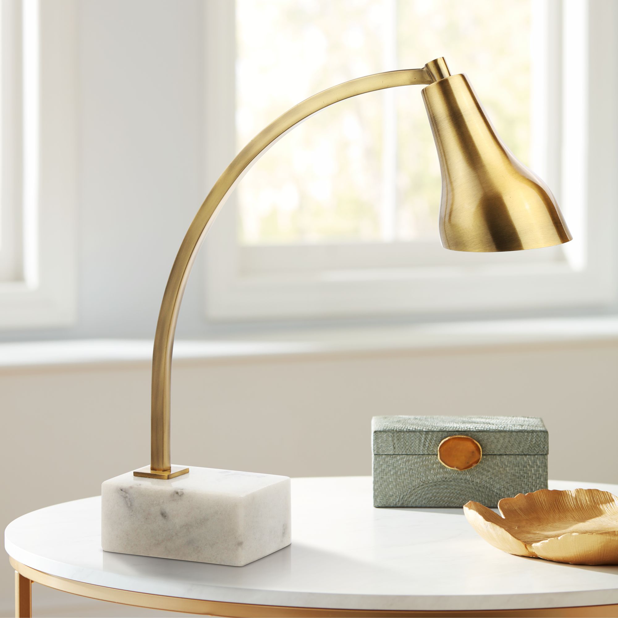 brass desk lamps