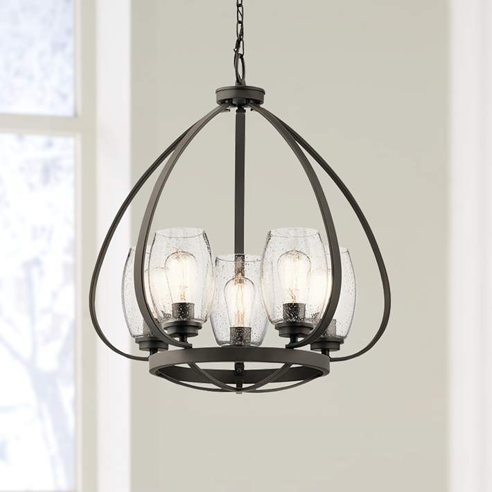 Kichler Tuscany 22 Wide Oiled Bronze 5, Tuscan Light Fixtures