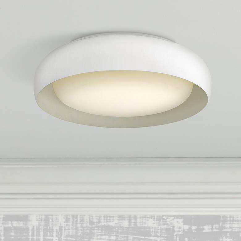 Euphoria 15&quot; Wide White LED Ceiling Light