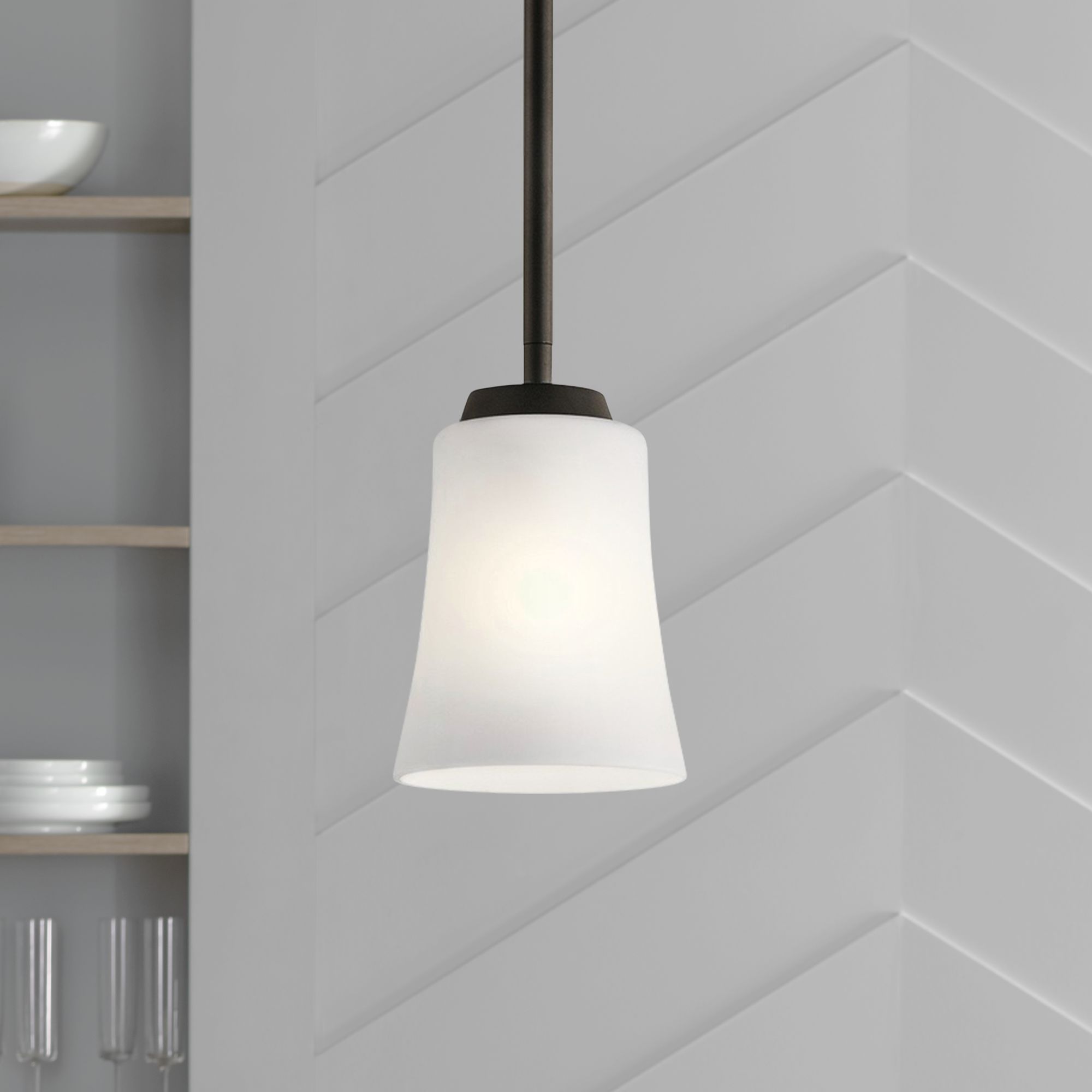 Kichler Tao 4 3/4" Wide Oiled Bronze Mini Pendant