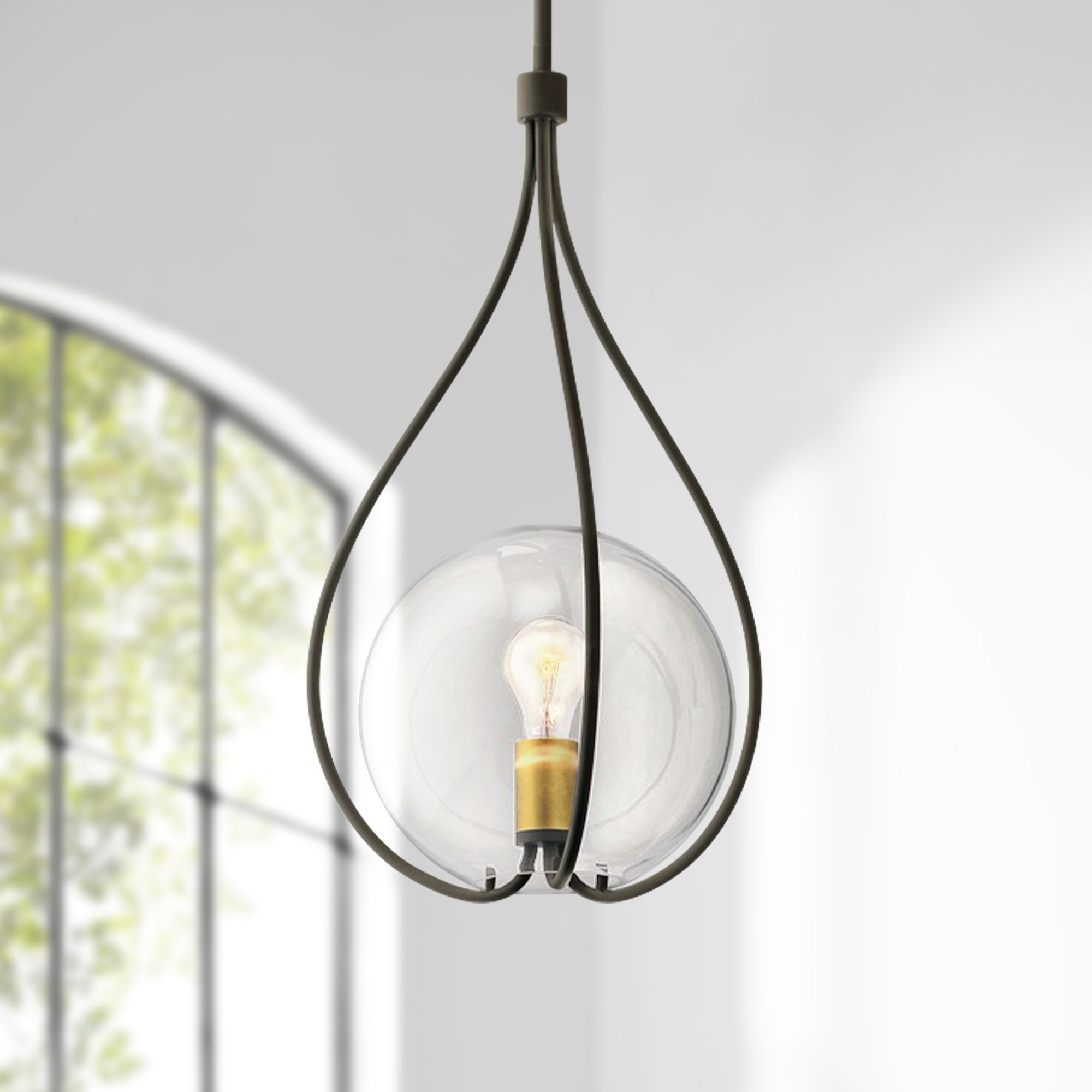 Kichler Lynne 14" Wide Oiled Bronze Pendant Light