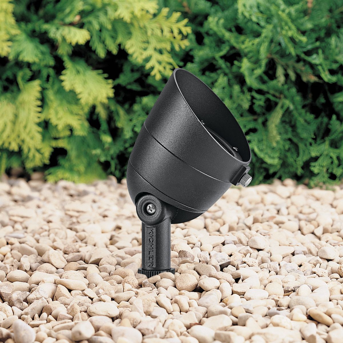 Landscape LED 4 1/2" High Black 3.5W 3000K Wide Flood Light