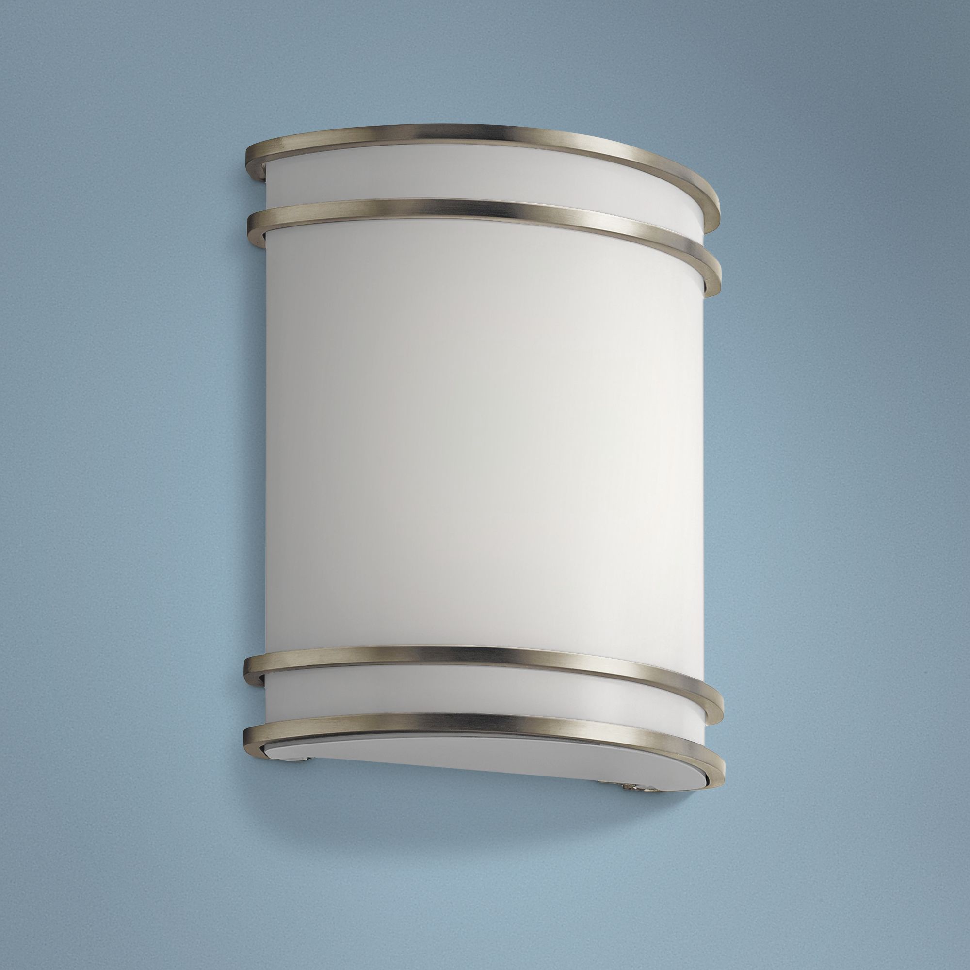 Kichler Harari 10 3/4" High Brushed Nickel LED Wall Sconce