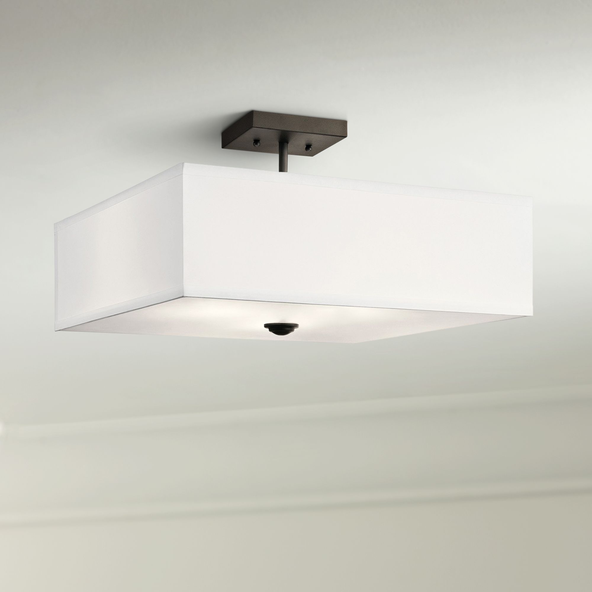 Kichler Shailene 18" Wide Olde Bronze Ceiling Light