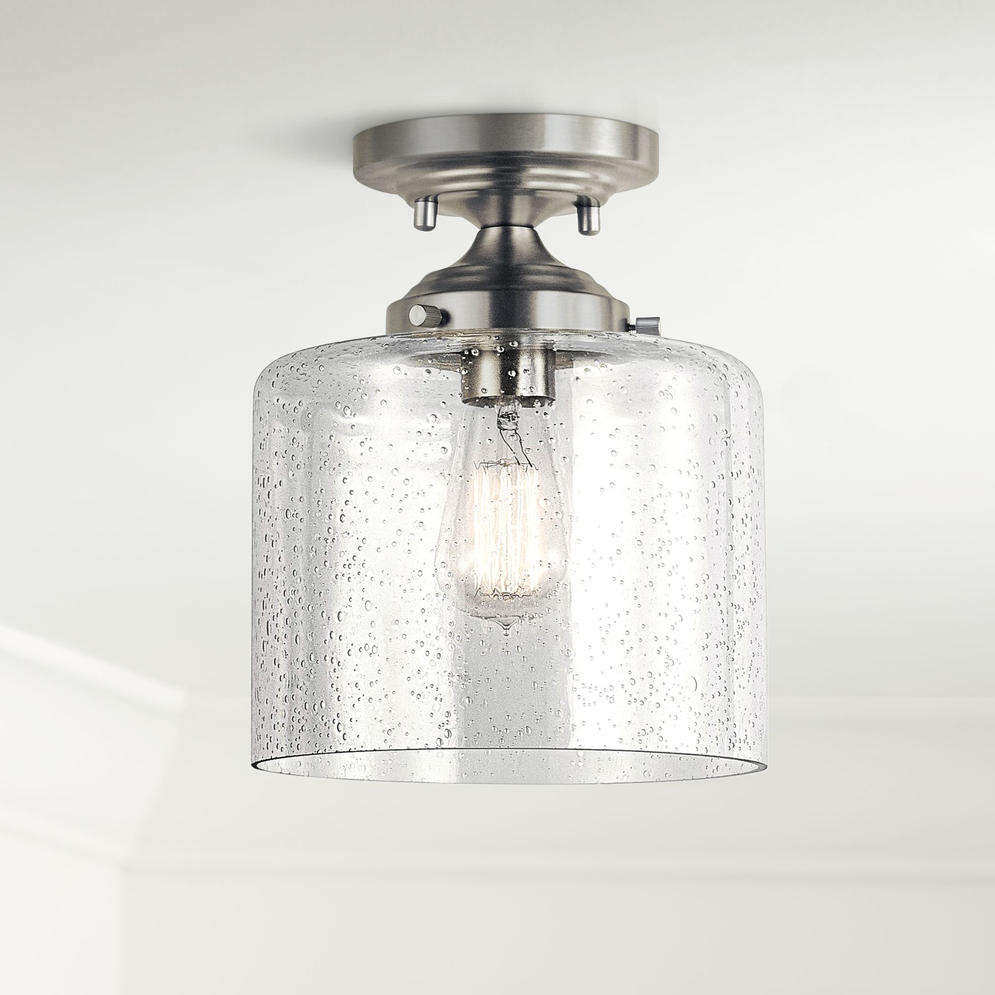 Kichler Winslow 8 1/2" Wide Brushed Nickel Ceiling Light